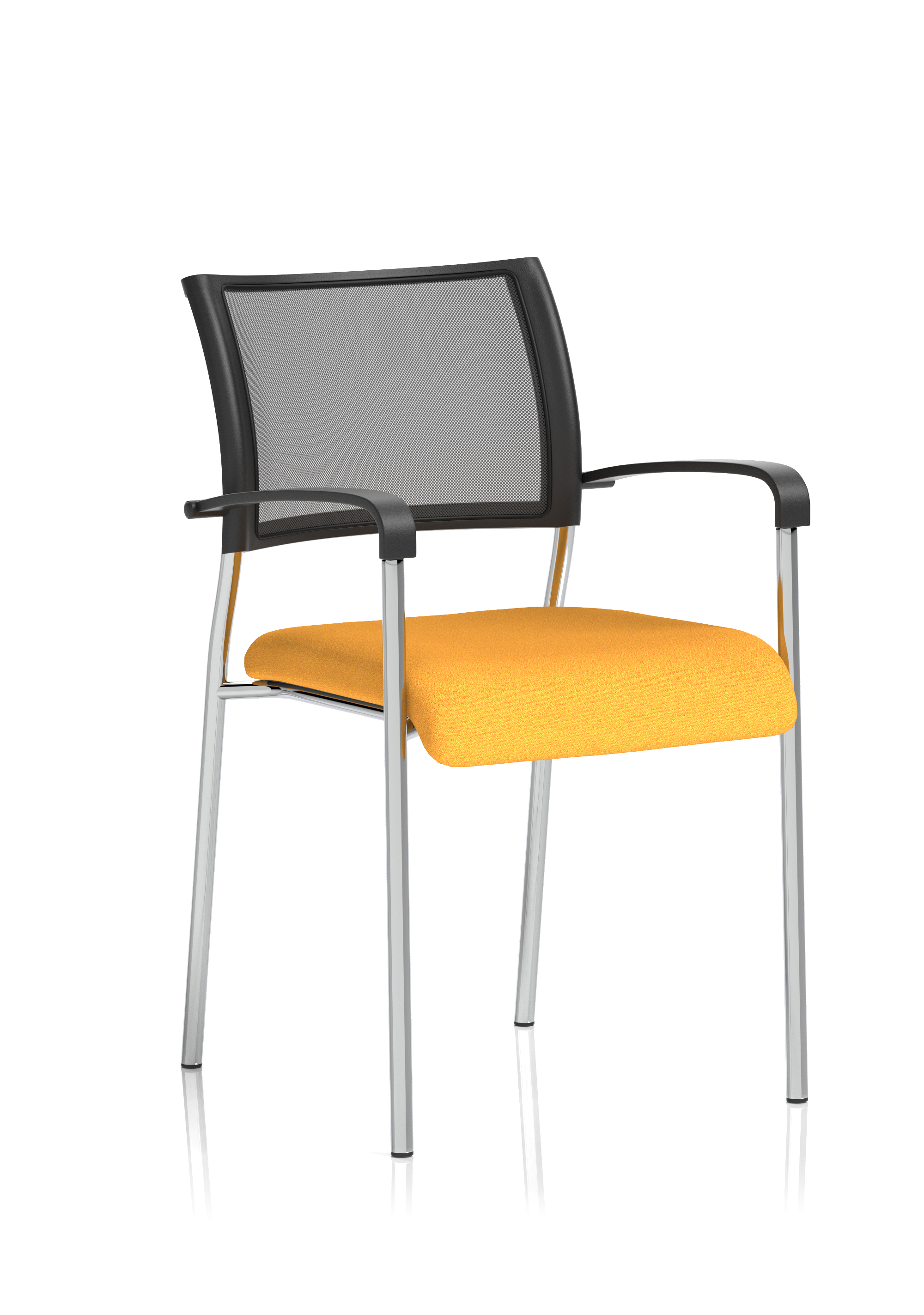 Chrome Frame Bespoke Colour Seat Senna Yellow