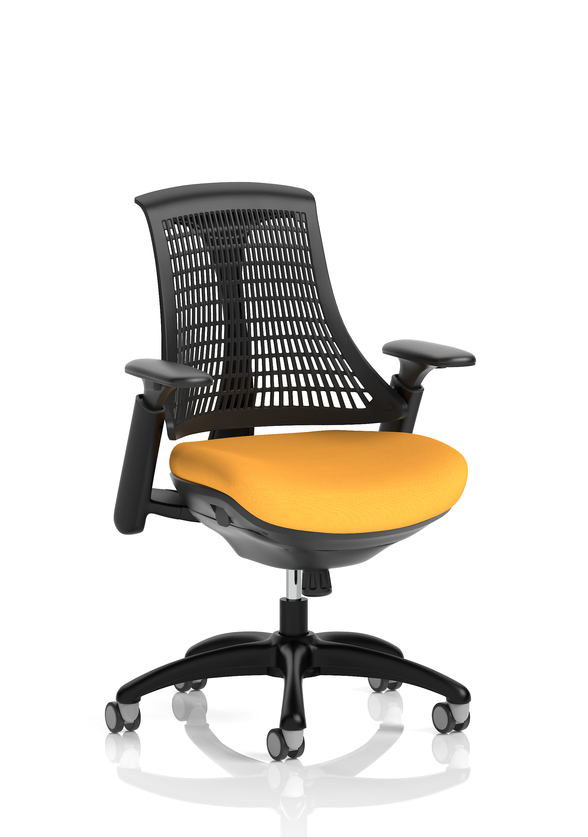 Black Back Bespoke Colour Seat Senna Yellow