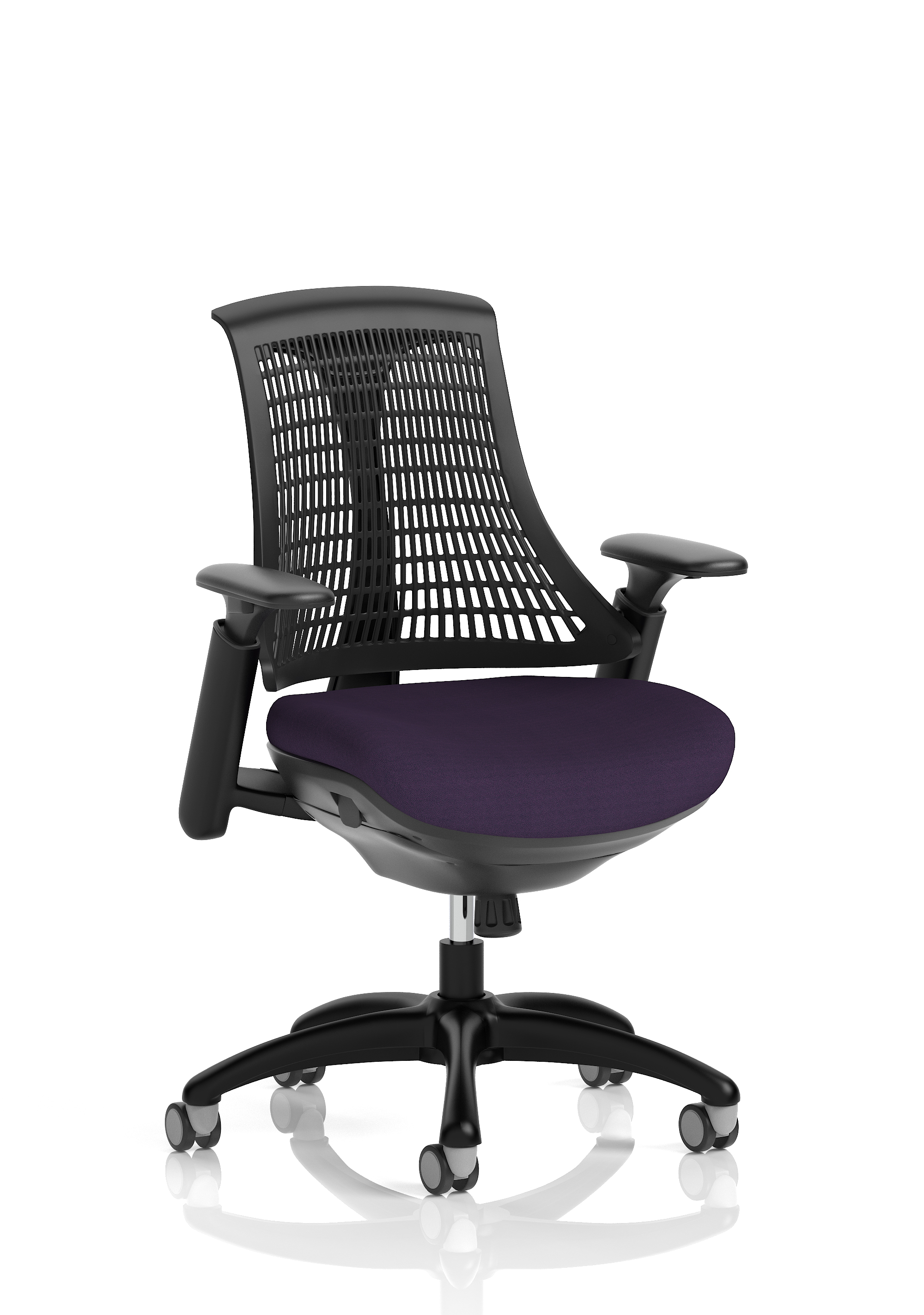 Black Back Bespoke Colour Seat Tansy Purple