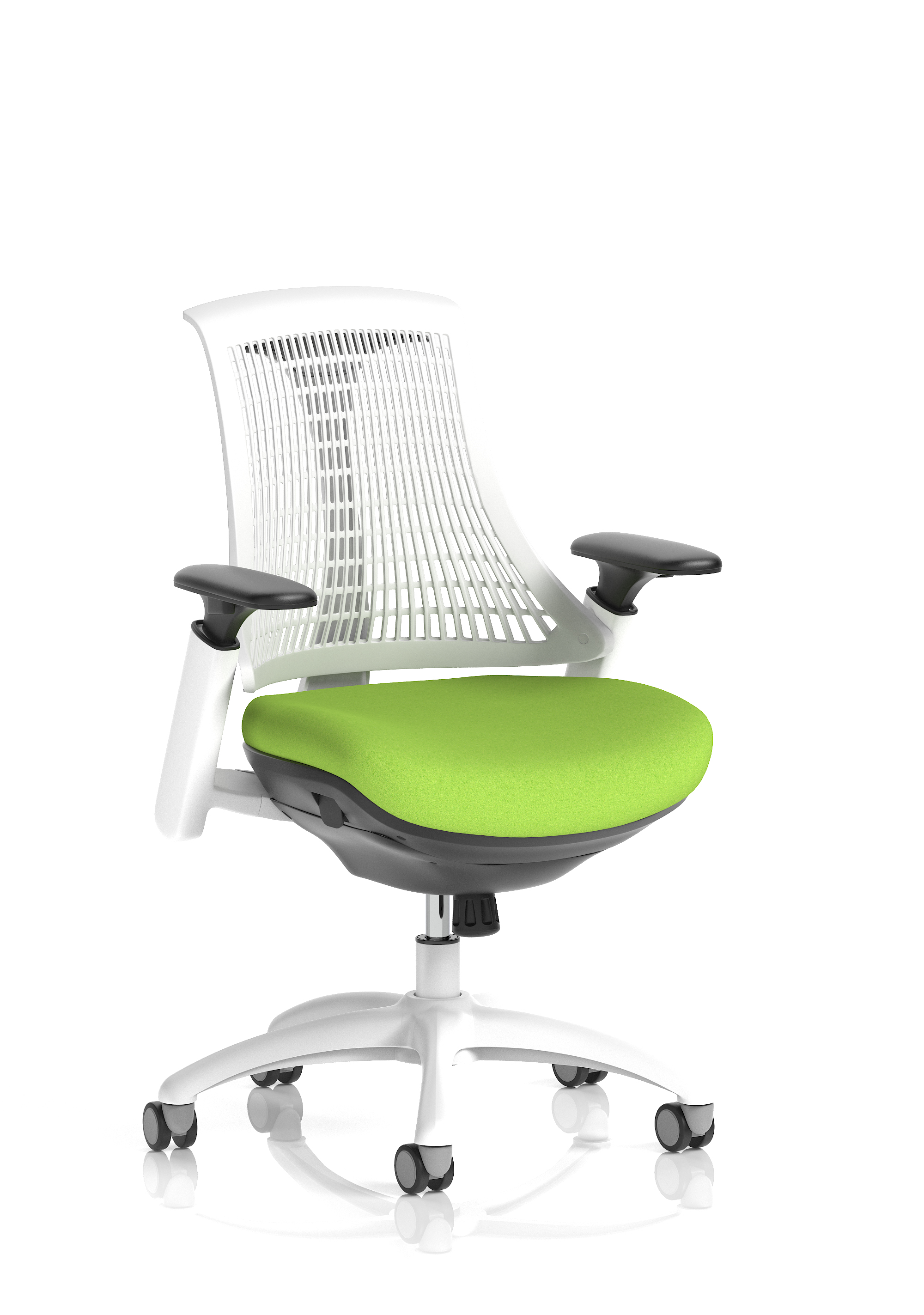 White Back Bespoke Colour Seat Myrrh Green