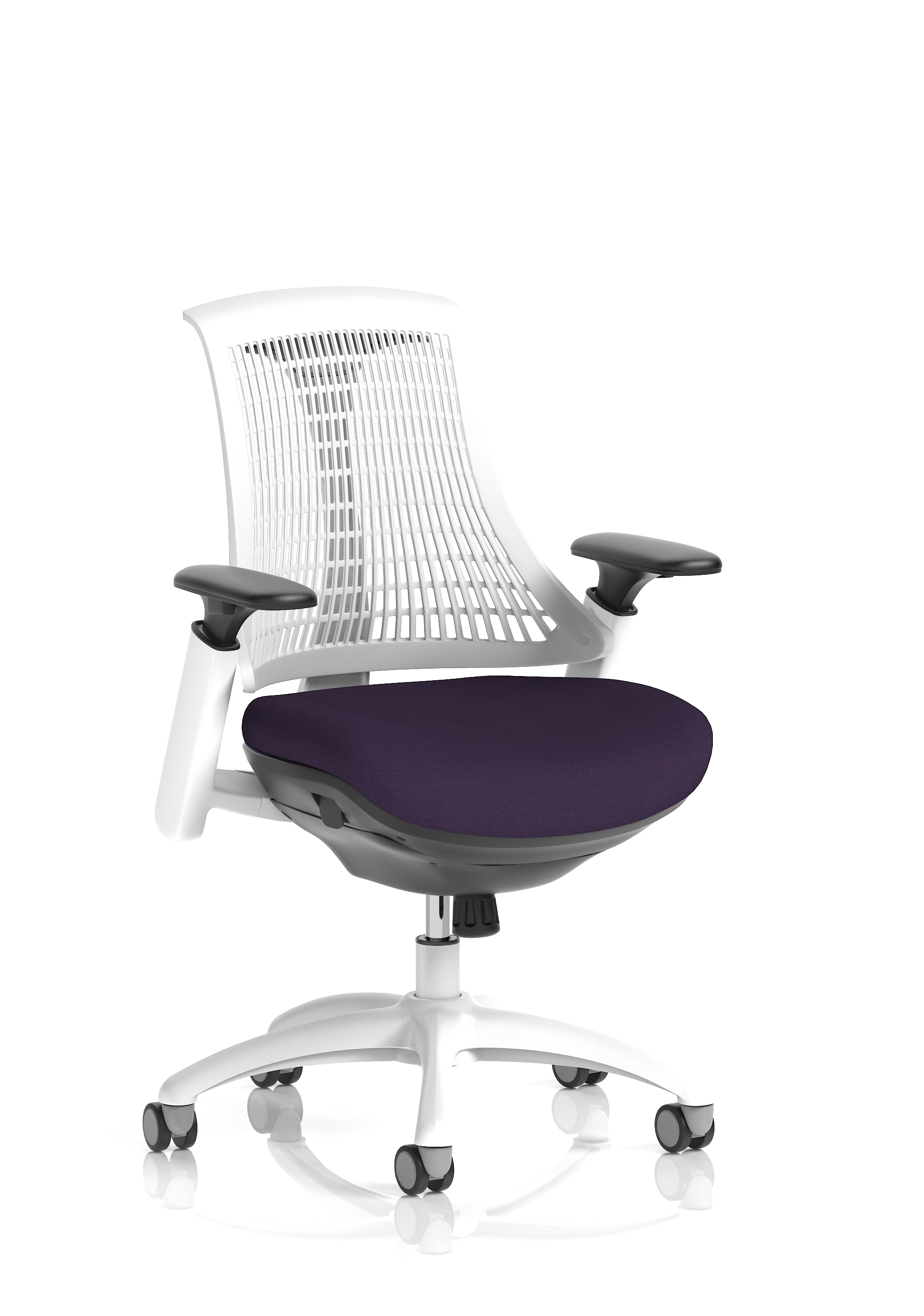 White Back Bespoke Colour Seat Tansy Purple