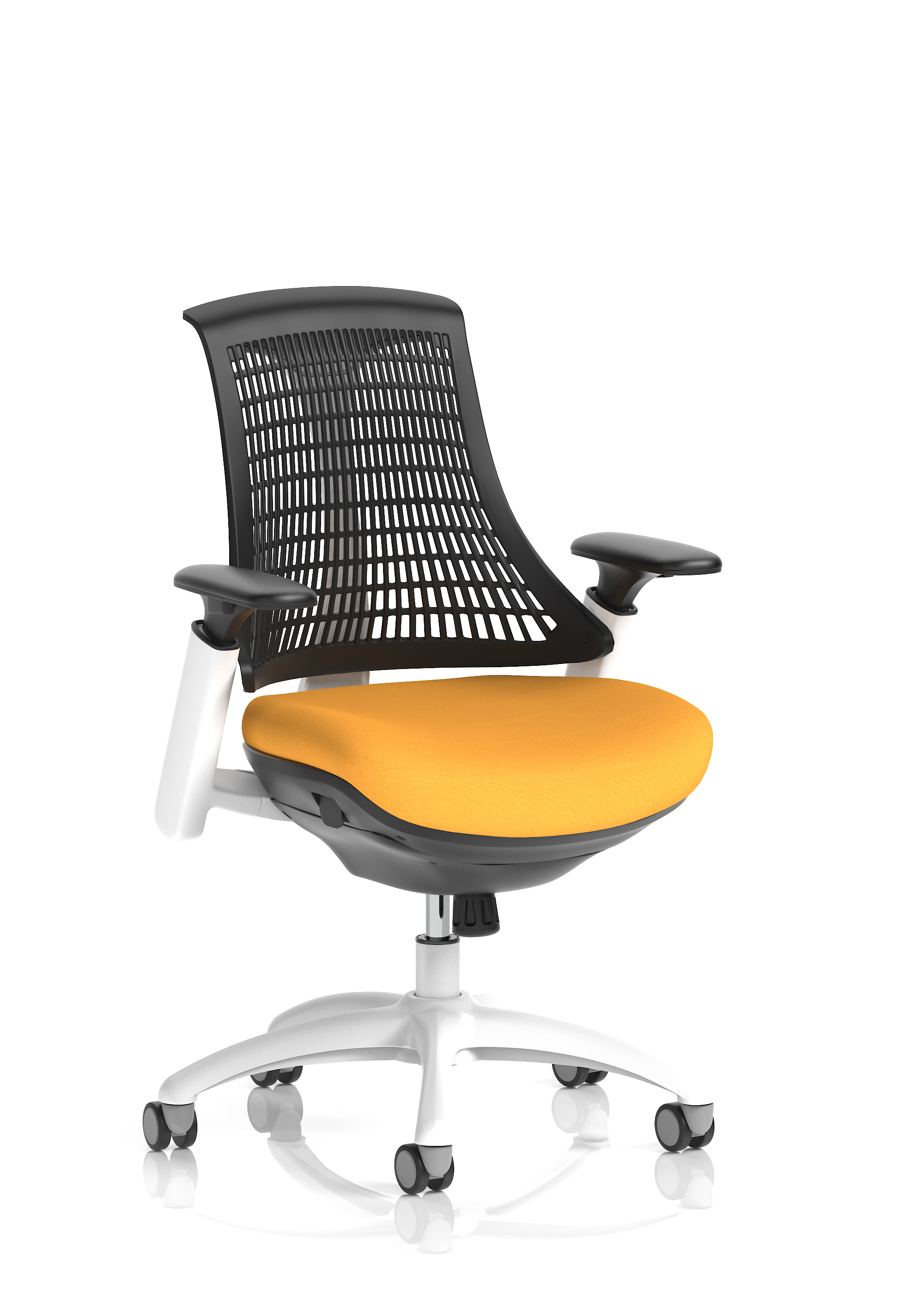 Black Back Bespoke Colour Seat Senna Yellow