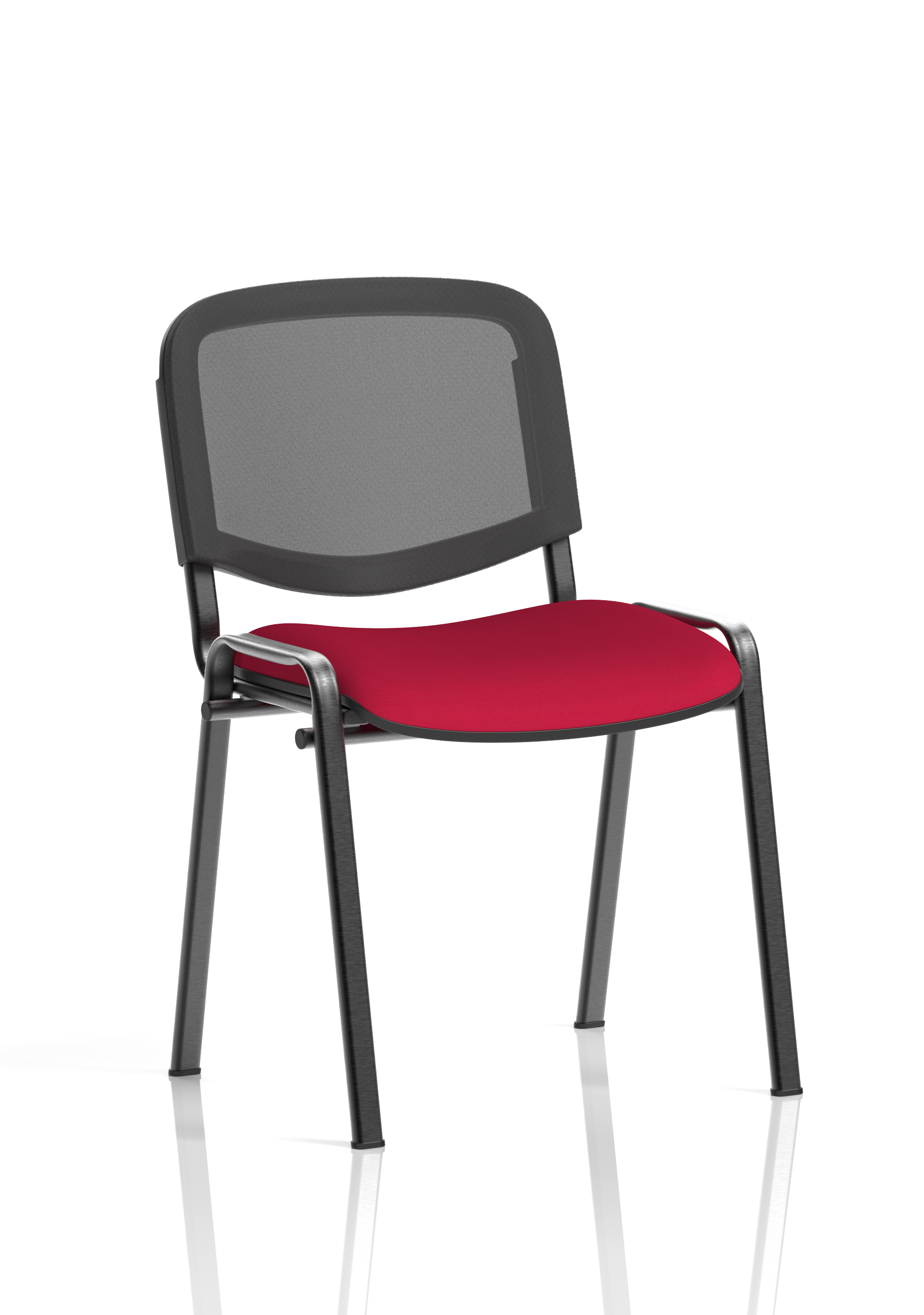 Black Frame Mesh Back Bespoke Colour Bergamot Cherry (MOQ of 4 - Priced Individually)