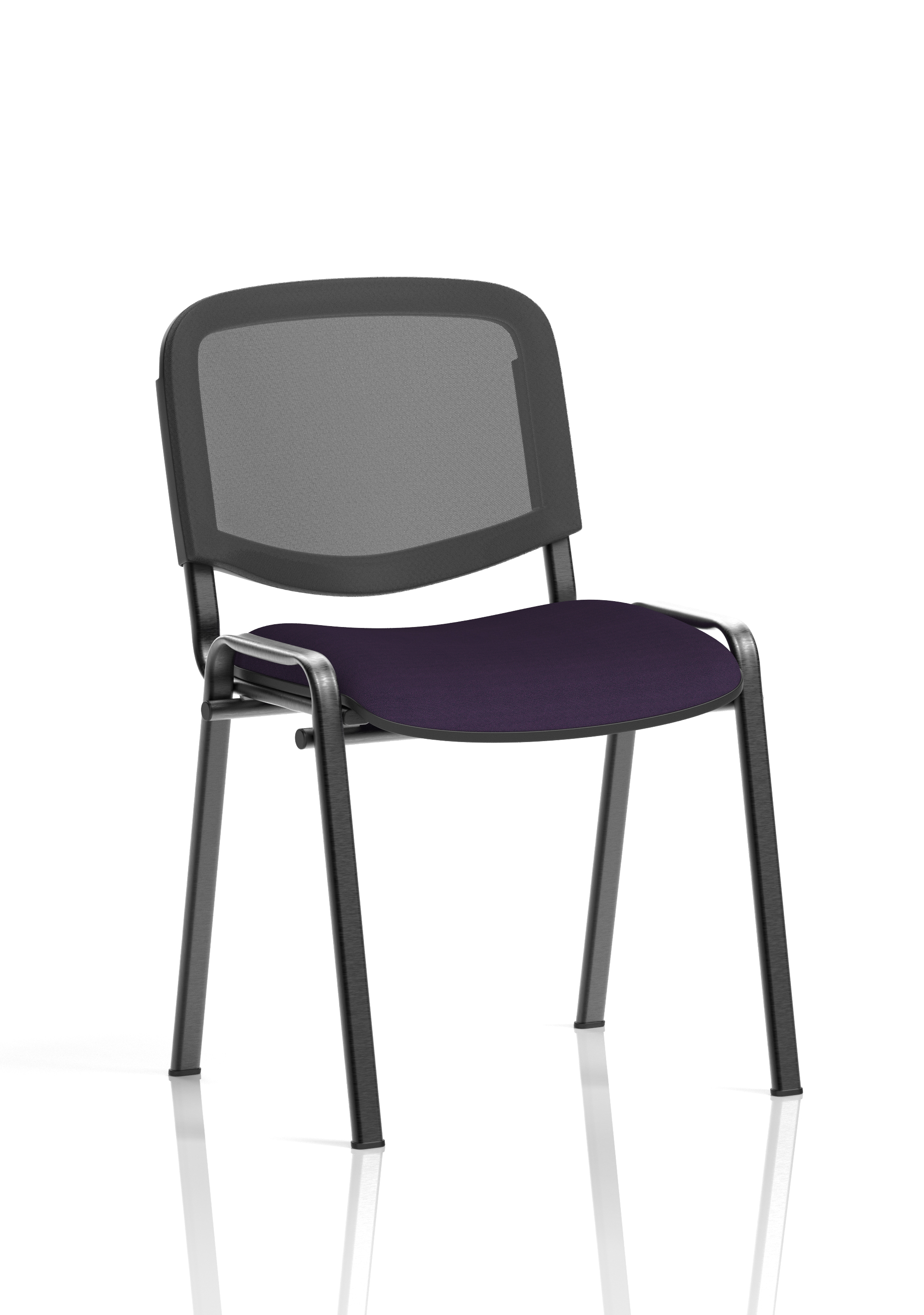 Black Frame Mesh Back Bespoke Colour Tansy Purple (MOQ of 4 - Priced Individually)