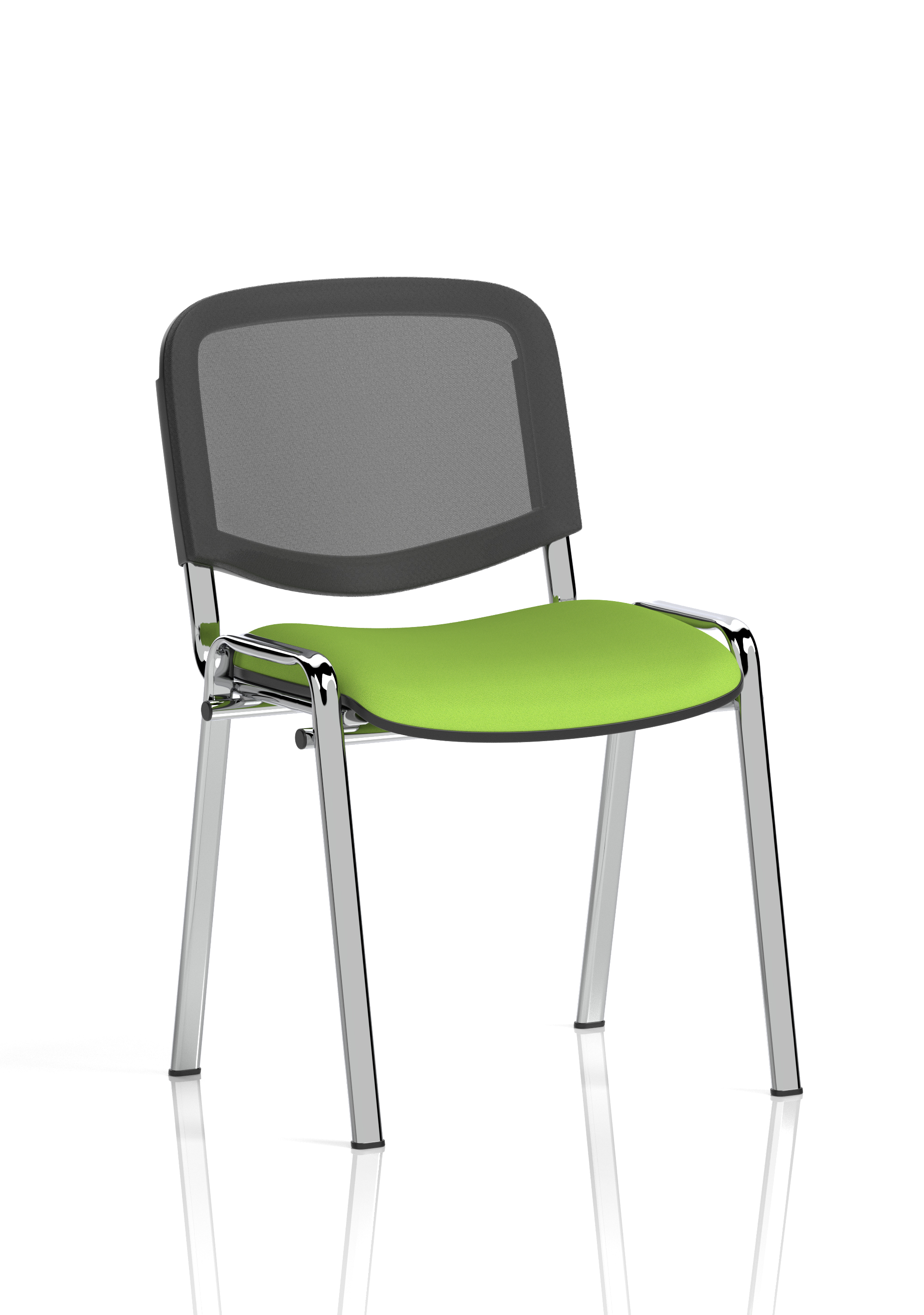 Chrome Frame Mesh Back Bespoke Colour Myrrh Green (MOQ of 4 - Priced Individually)