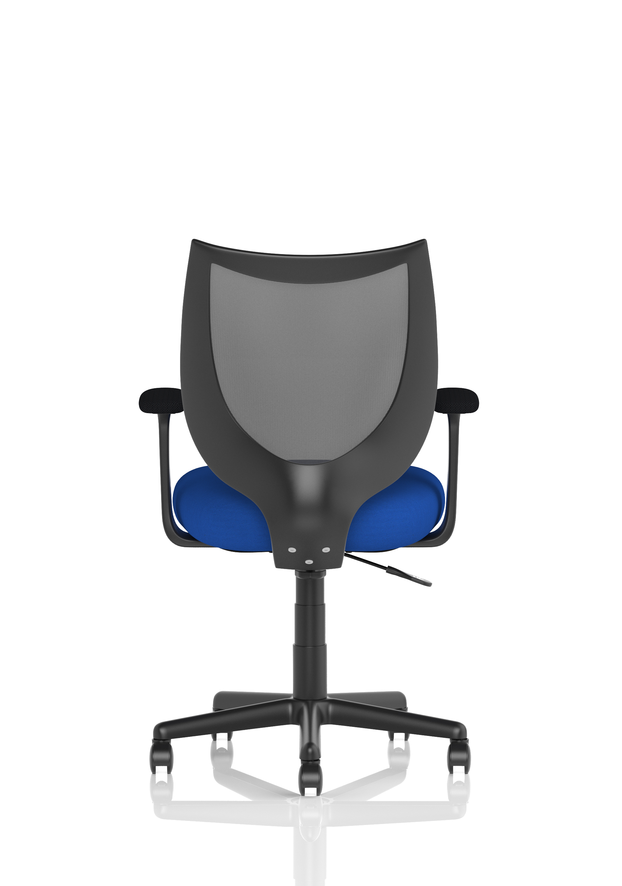 Camden Medium Back Black Mesh Task Operator Office Chair With Arms thumbnail 4