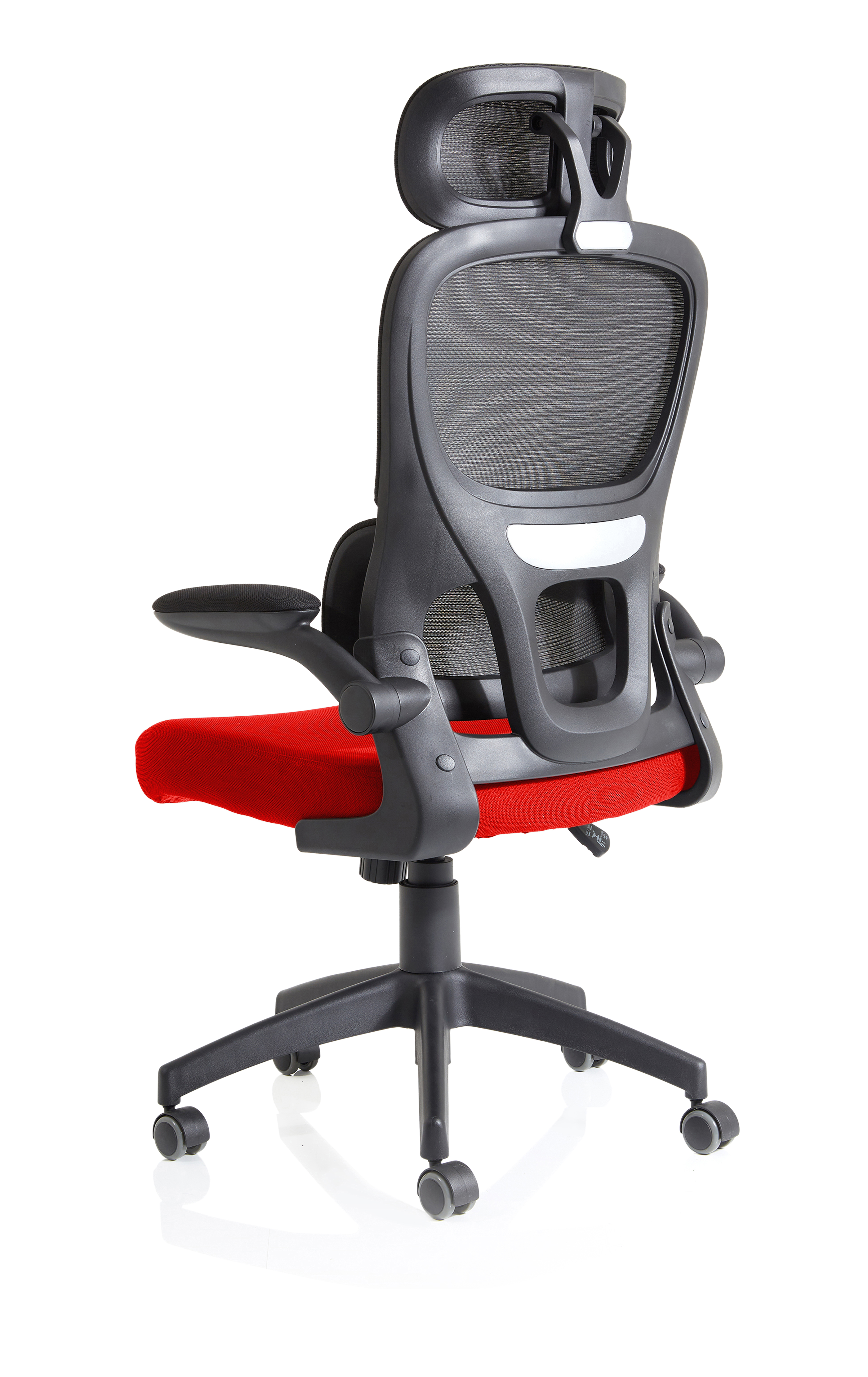 Iris Task Operator Mesh Back Fabric Seat With Headrest thumbnail 4
