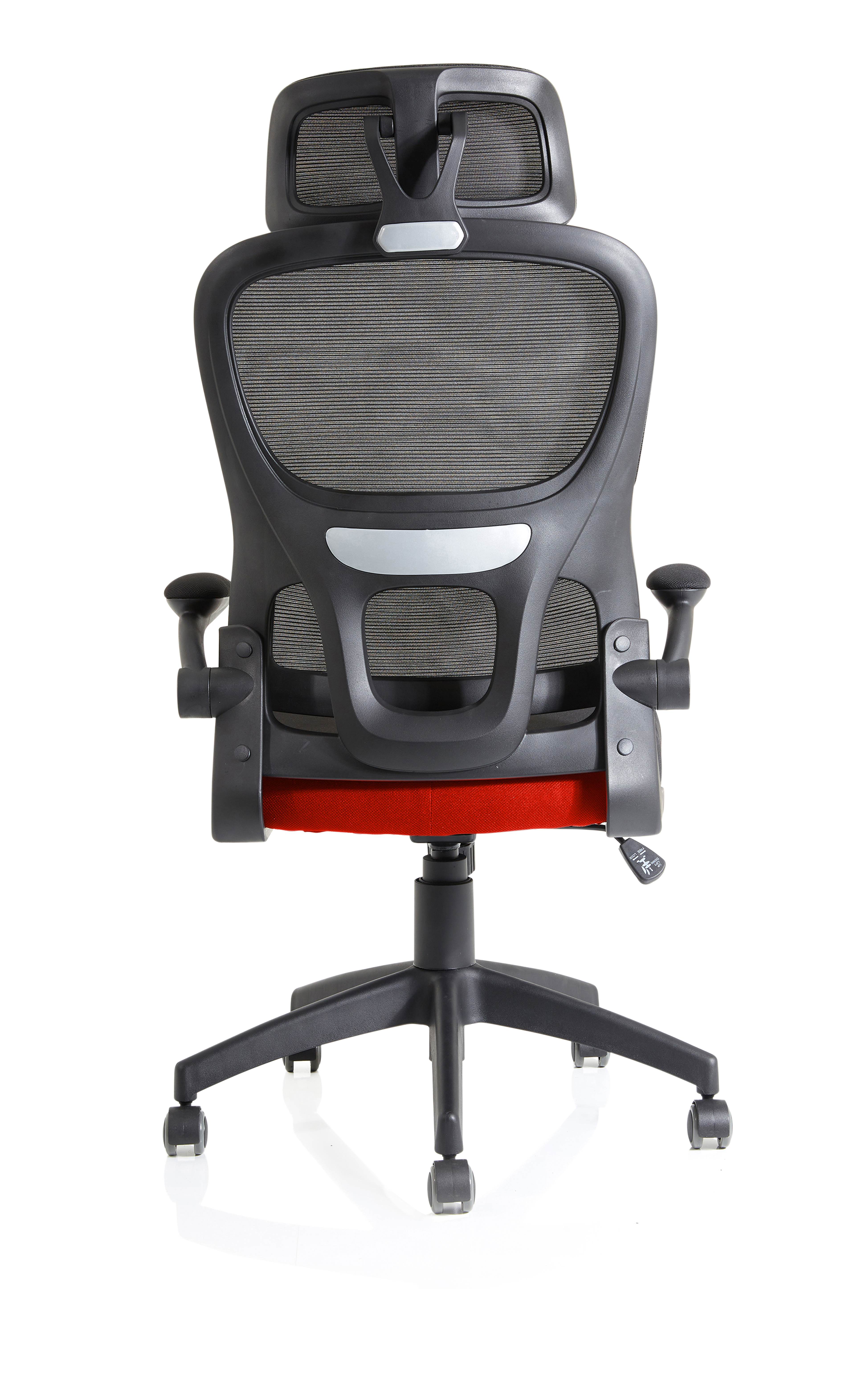 Iris Task Operator Mesh Back Fabric Seat With Headrest thumbnail 5