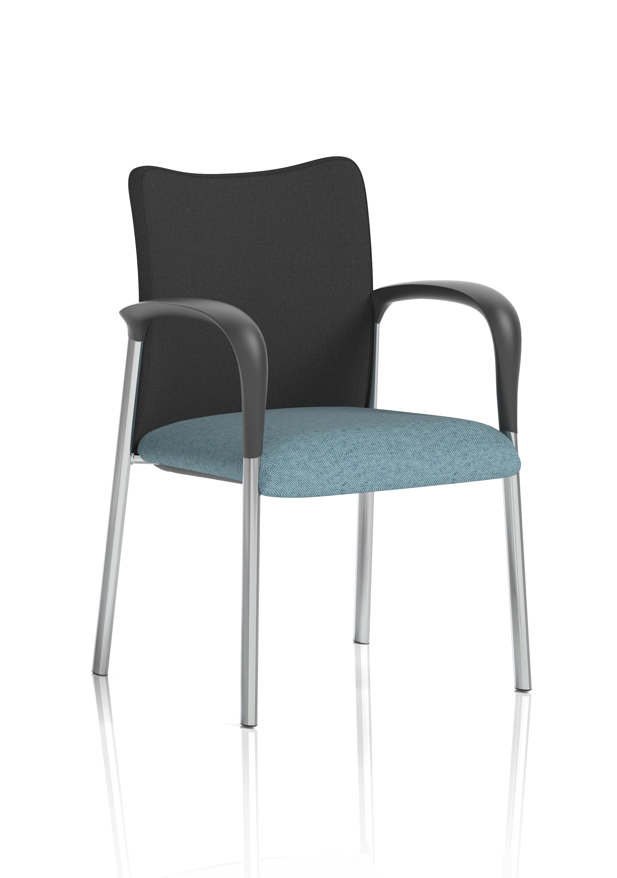 Black Fabric Back Bespoke Colour Seat Rivet Quench