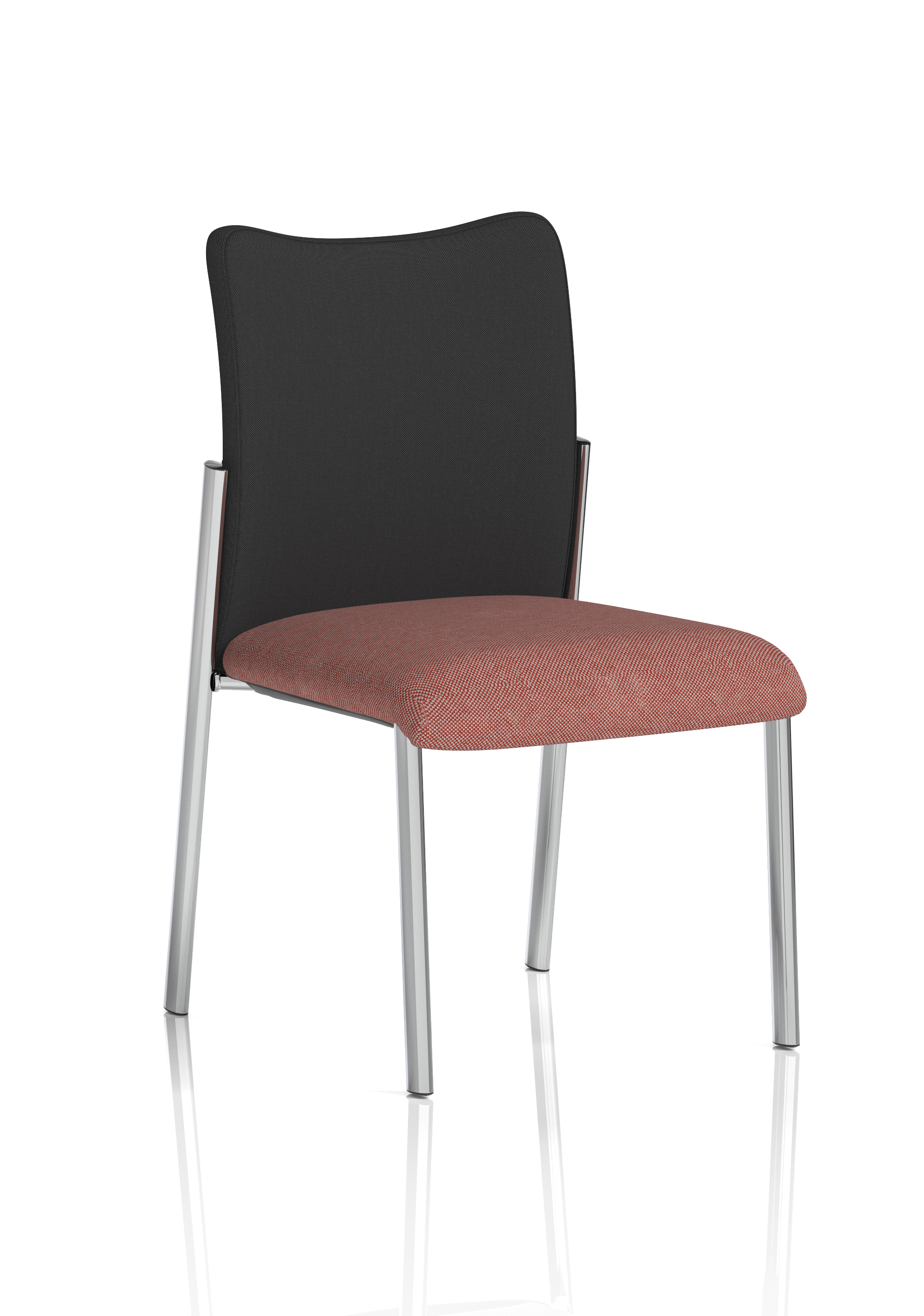 Without Arms Black Fabric Back Bespoke Colour Seat Rivet Forge