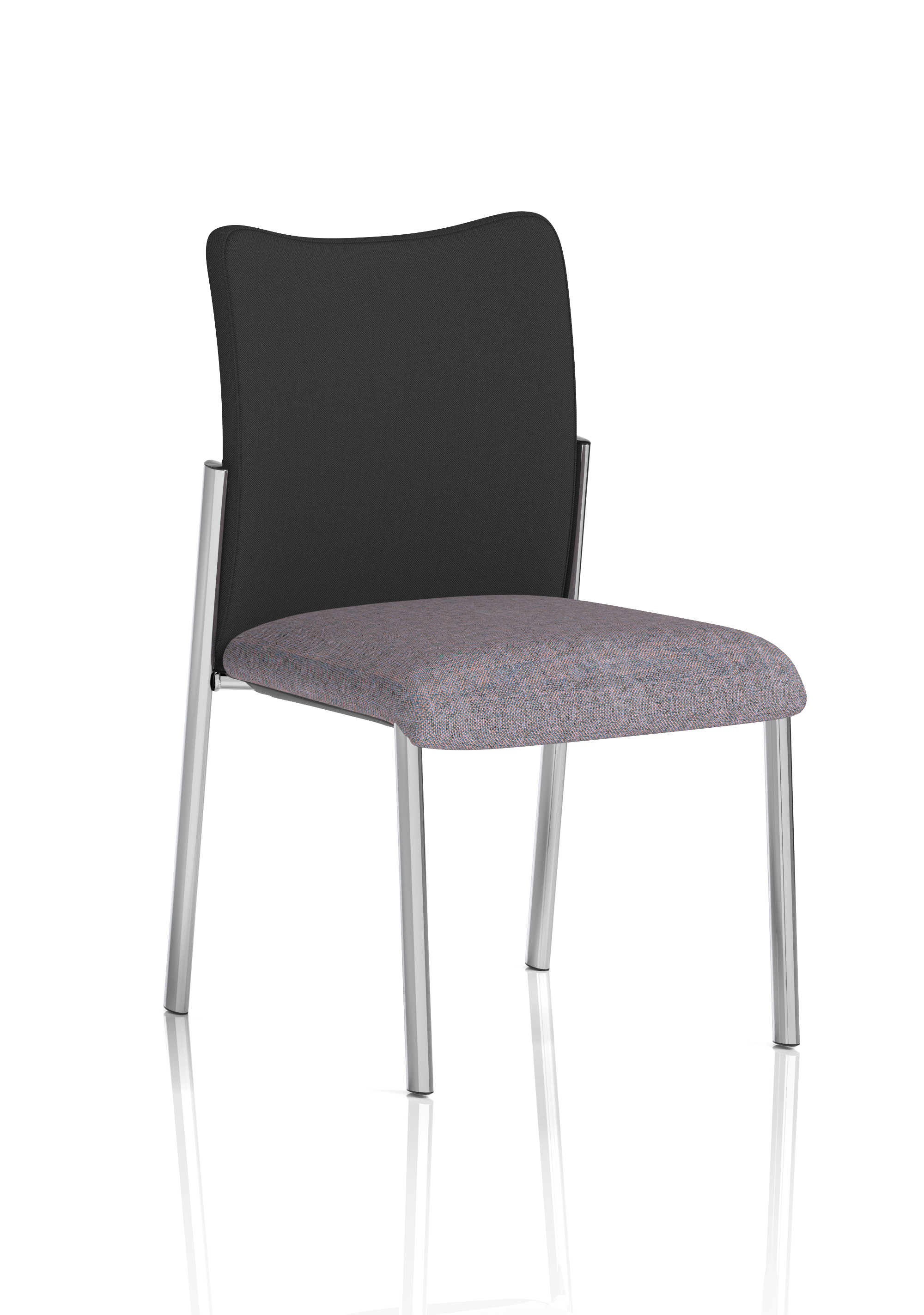 Without Arms Black Fabric Back Bespoke Colour Seat Rivet Fuse