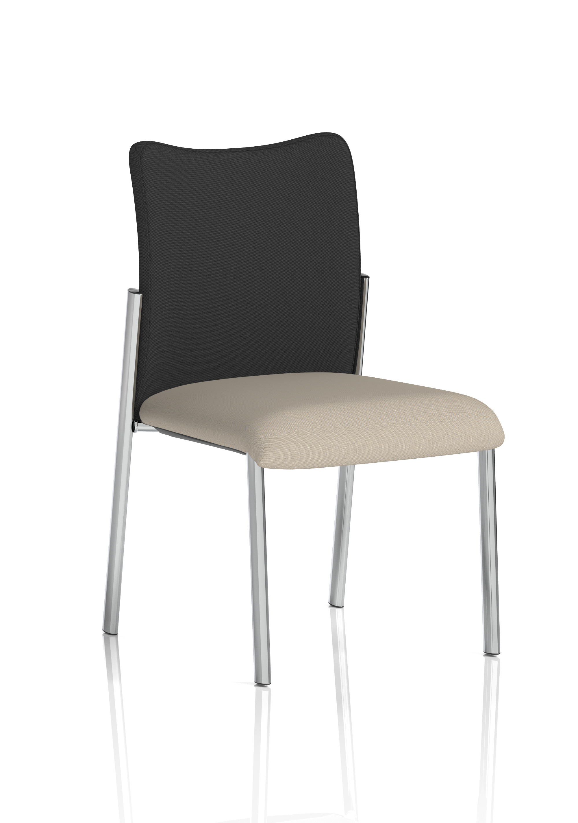 Without Arms Black Fabric Back Bespoke Colour Seat Quest Salt