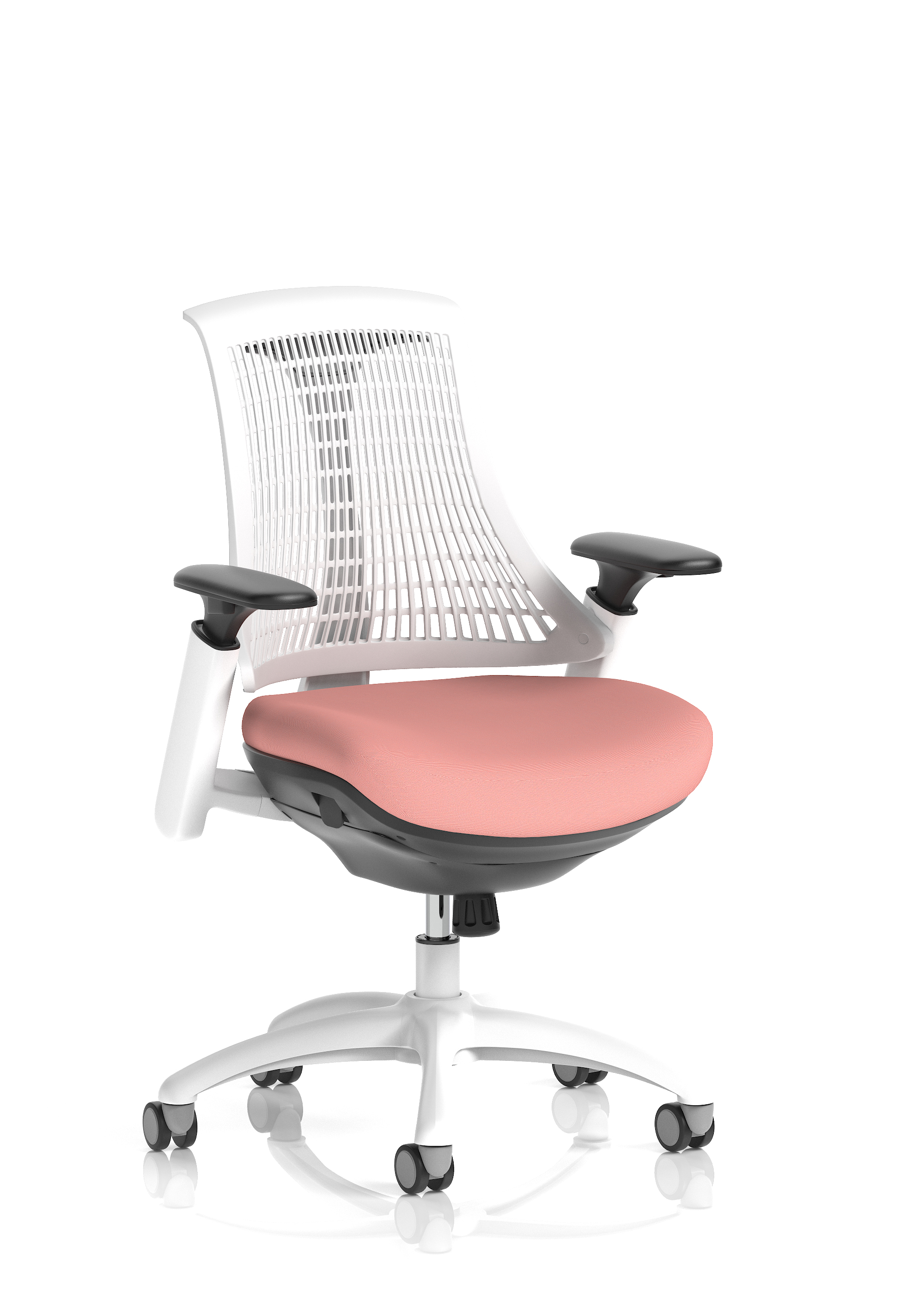 White Back Bespoke Colour Seat Quest Shrimp