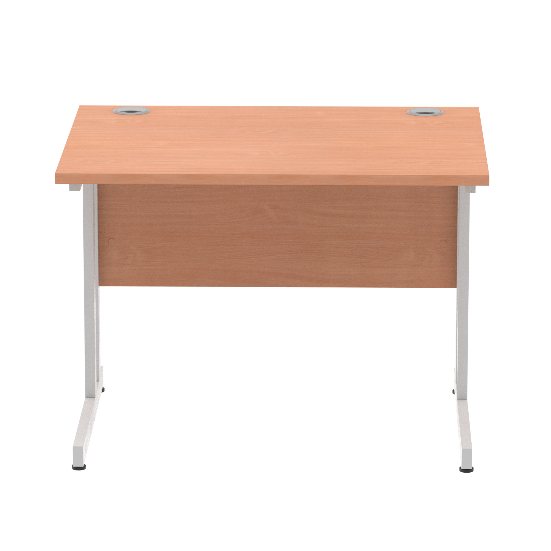 Beech / Silver Frame