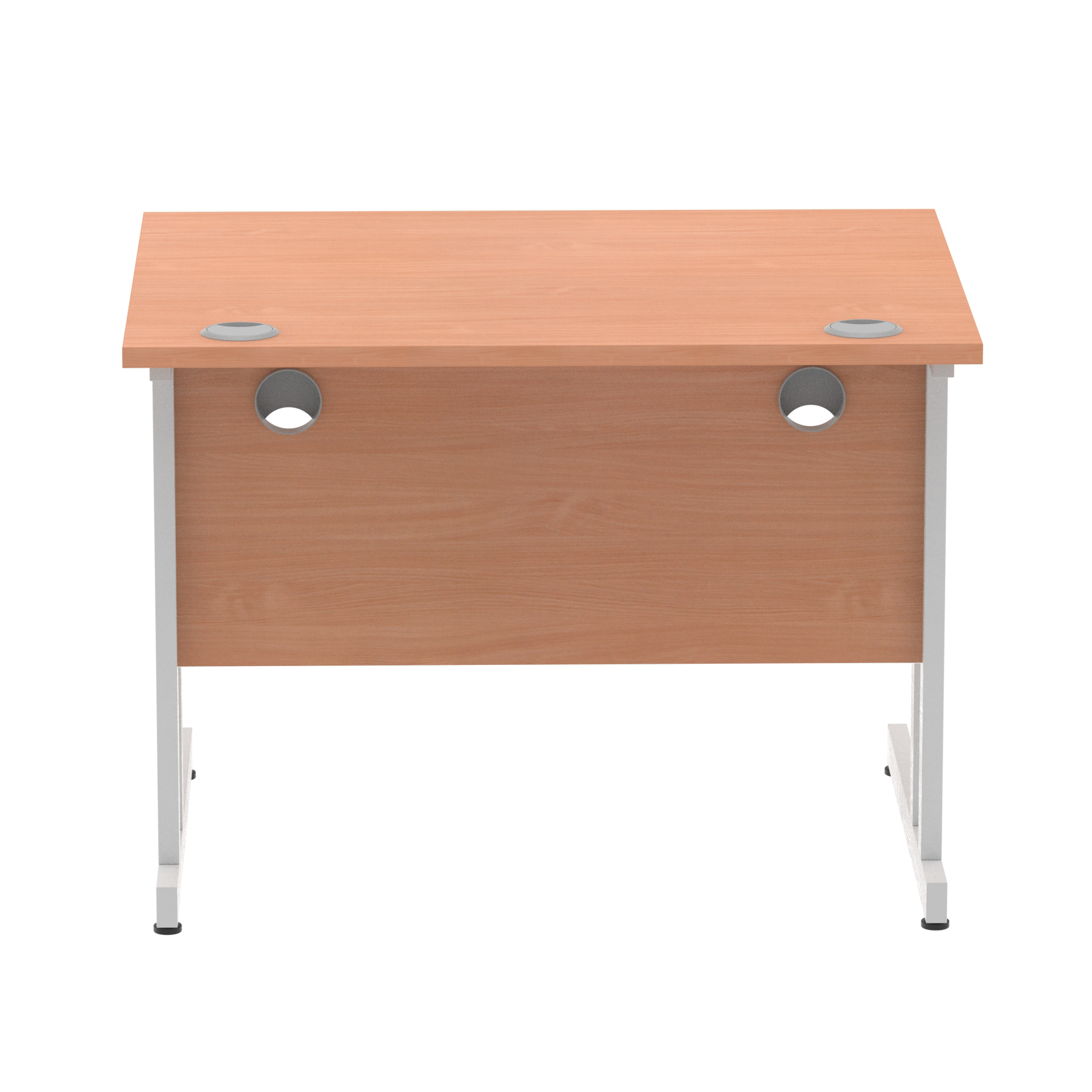Beech / Silver Frame