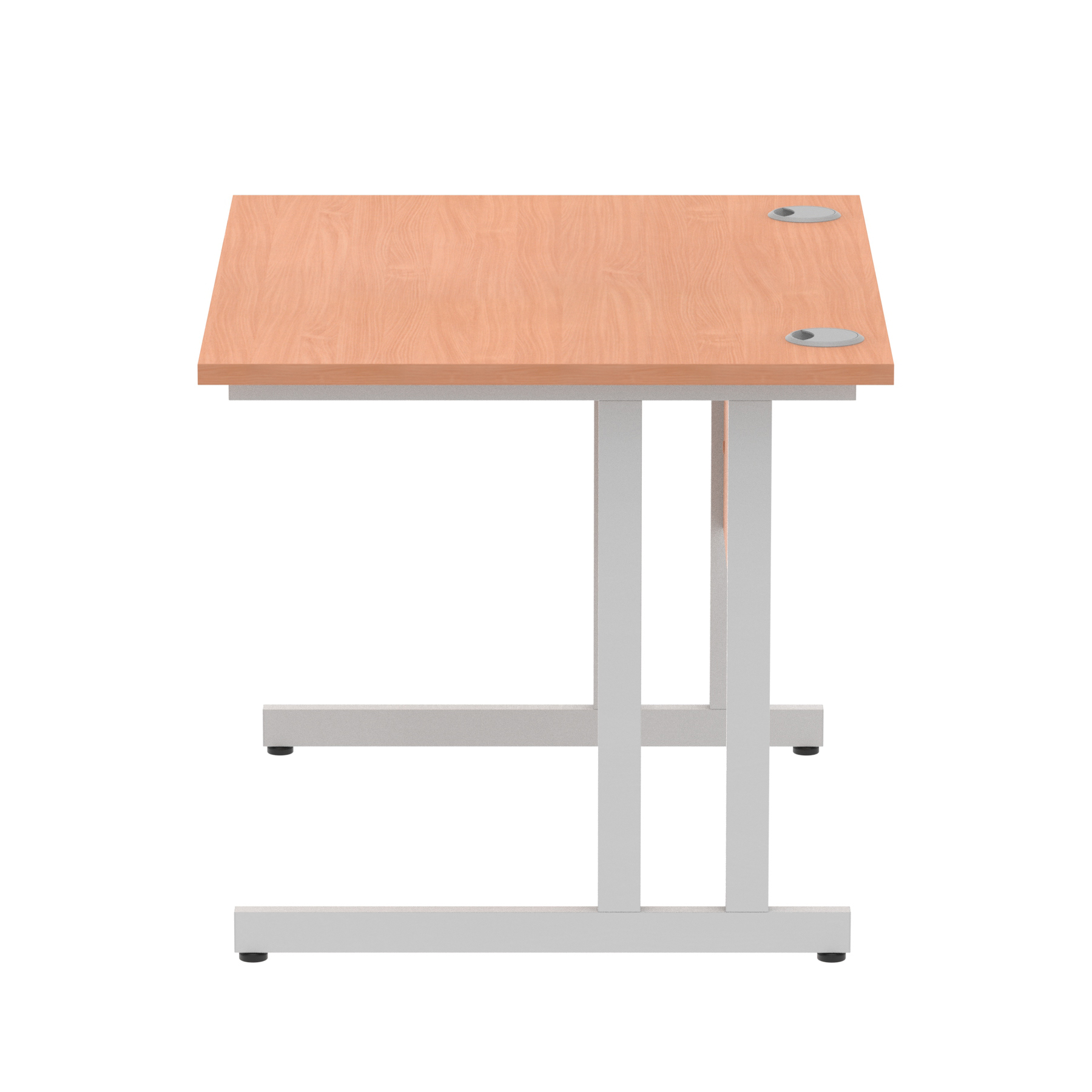 Beech / Silver Frame