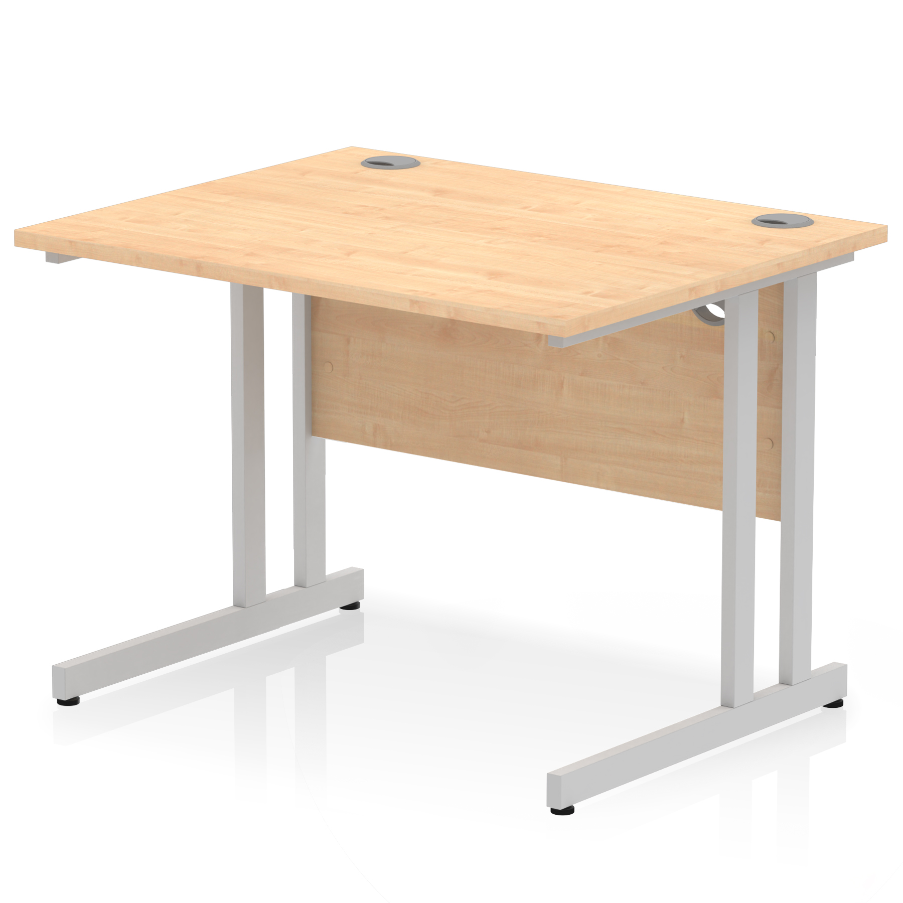 Maple / Silver Frame