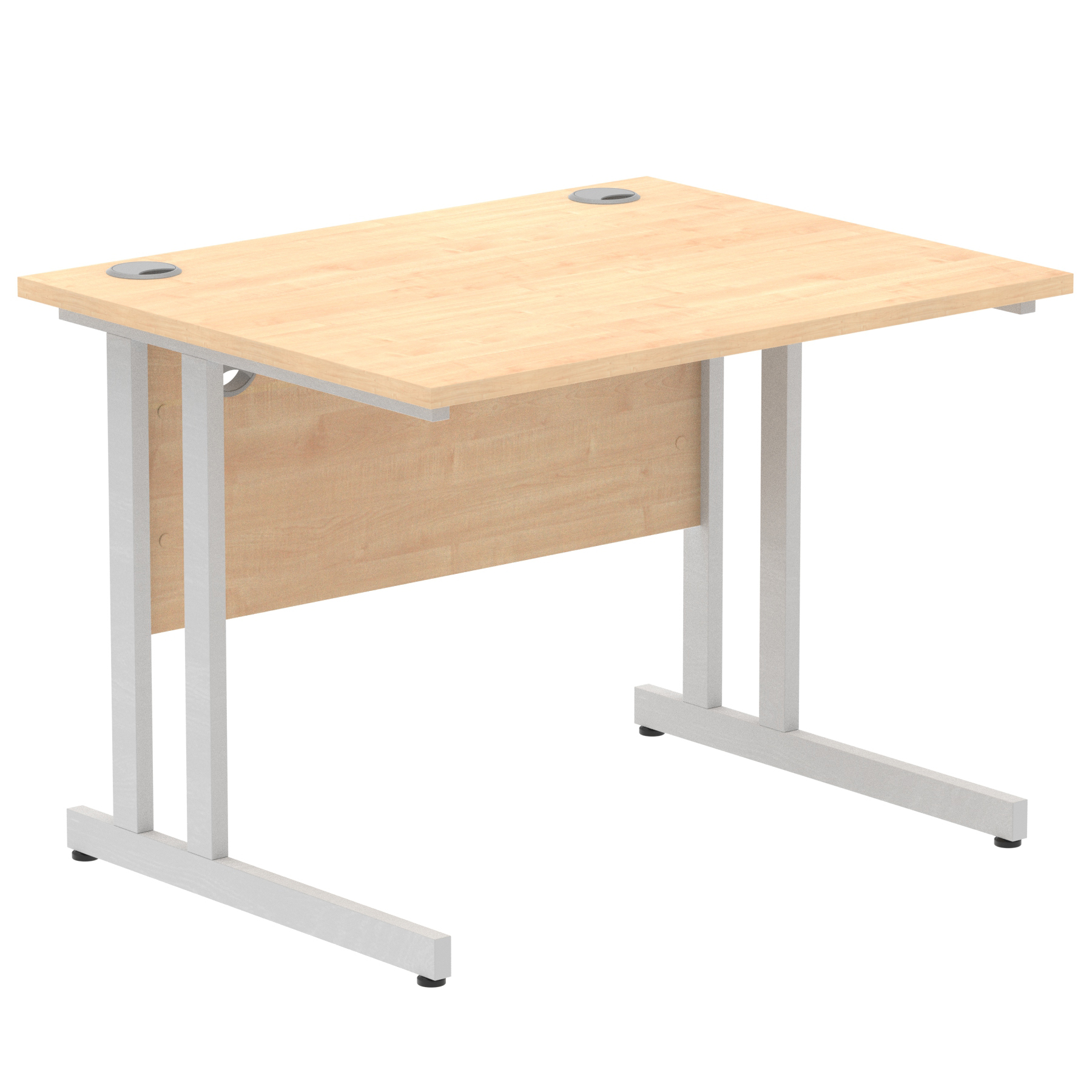 Maple / Silver Frame