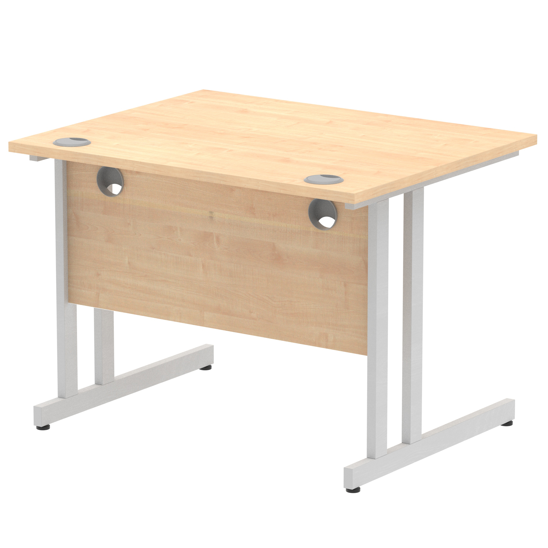 Maple / Silver Frame
