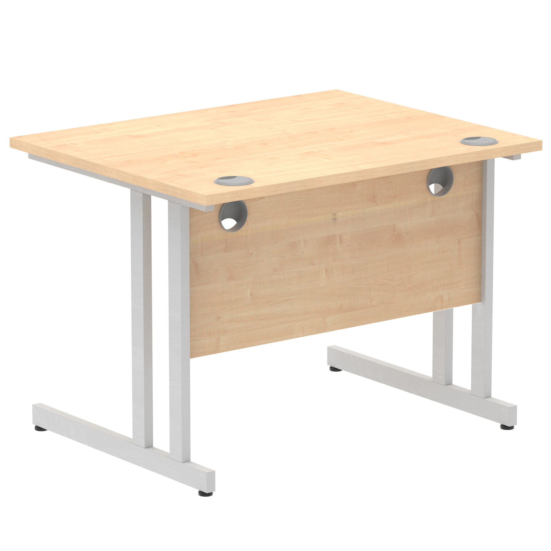 Maple / Silver Frame