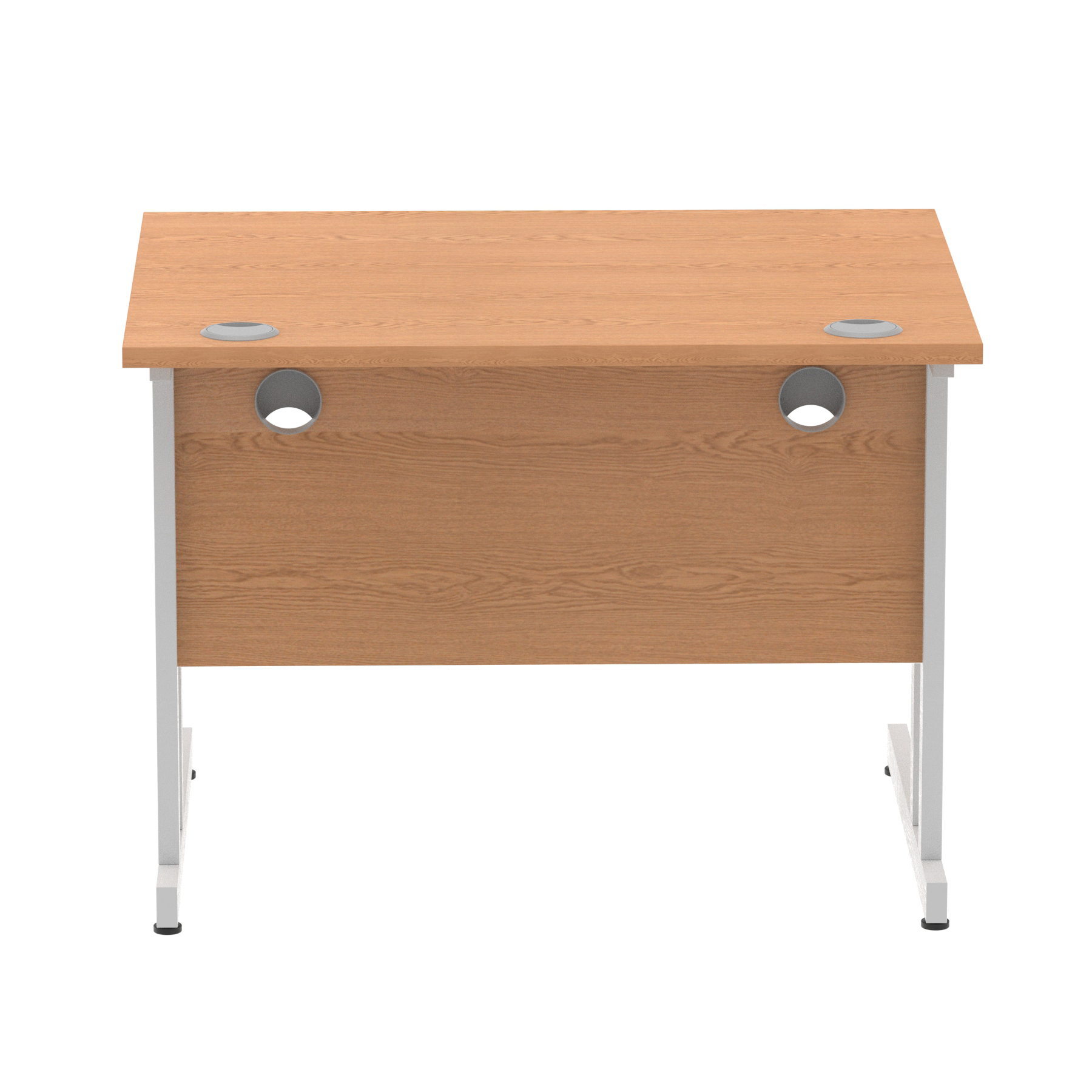 Oak / Silver Frame