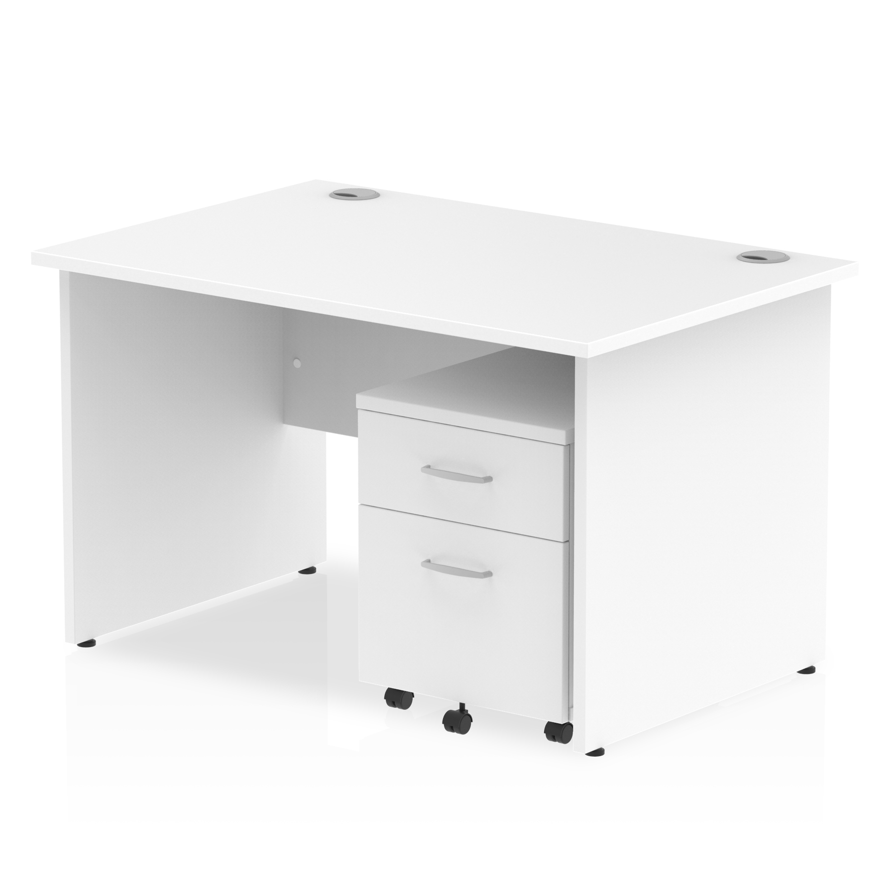 White / Matching Panel Frame