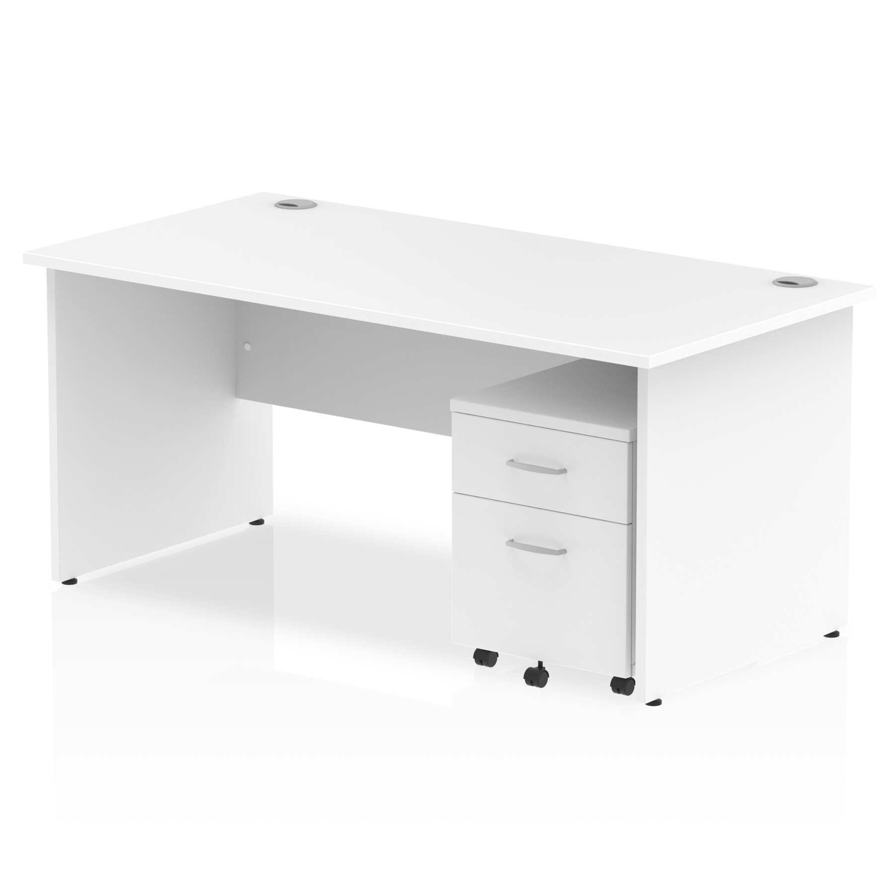 White / Matching Panel Frame
