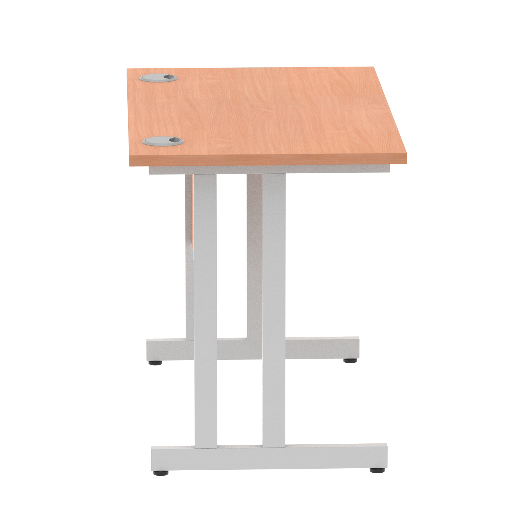 Beech / Silver Frame