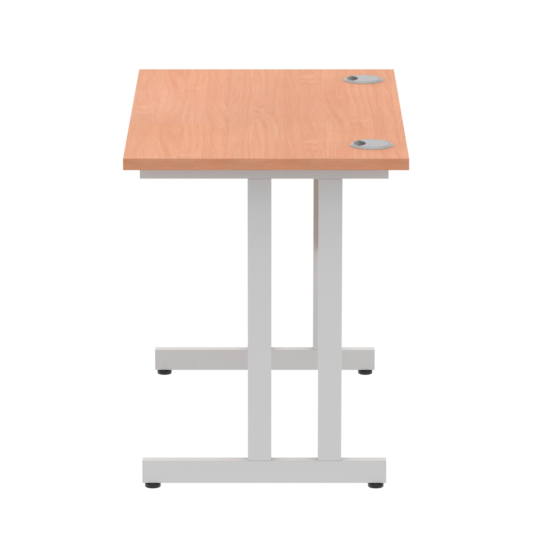 Beech / Silver Frame