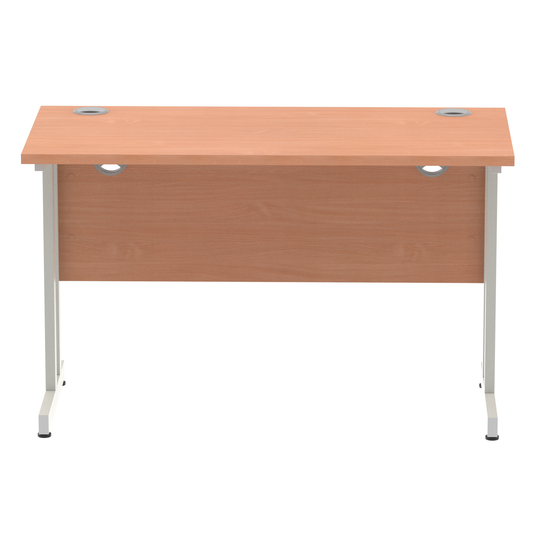 Beech / Silver Frame
