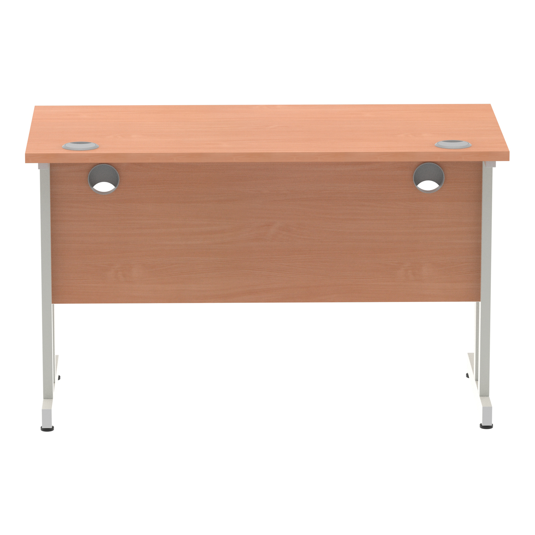 Beech / Silver Frame