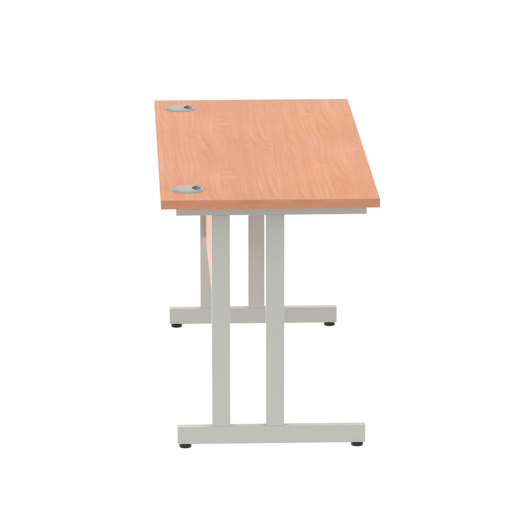 Beech / Silver Frame