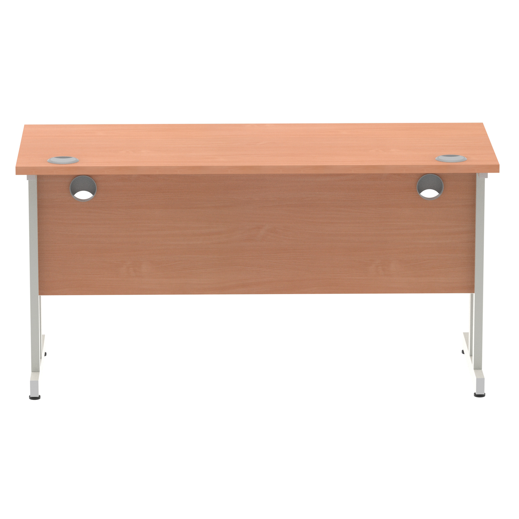 Beech / Silver Frame