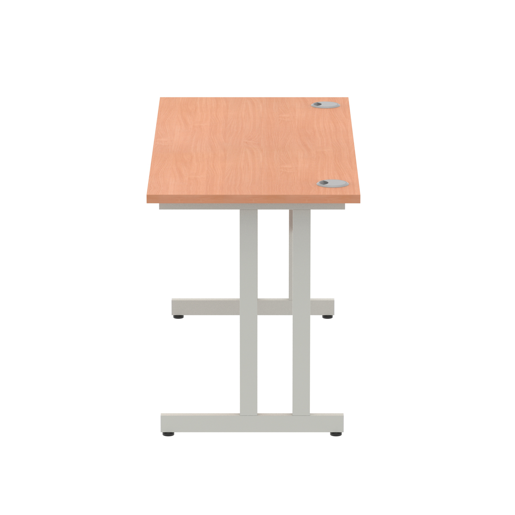 Beech / Silver Frame