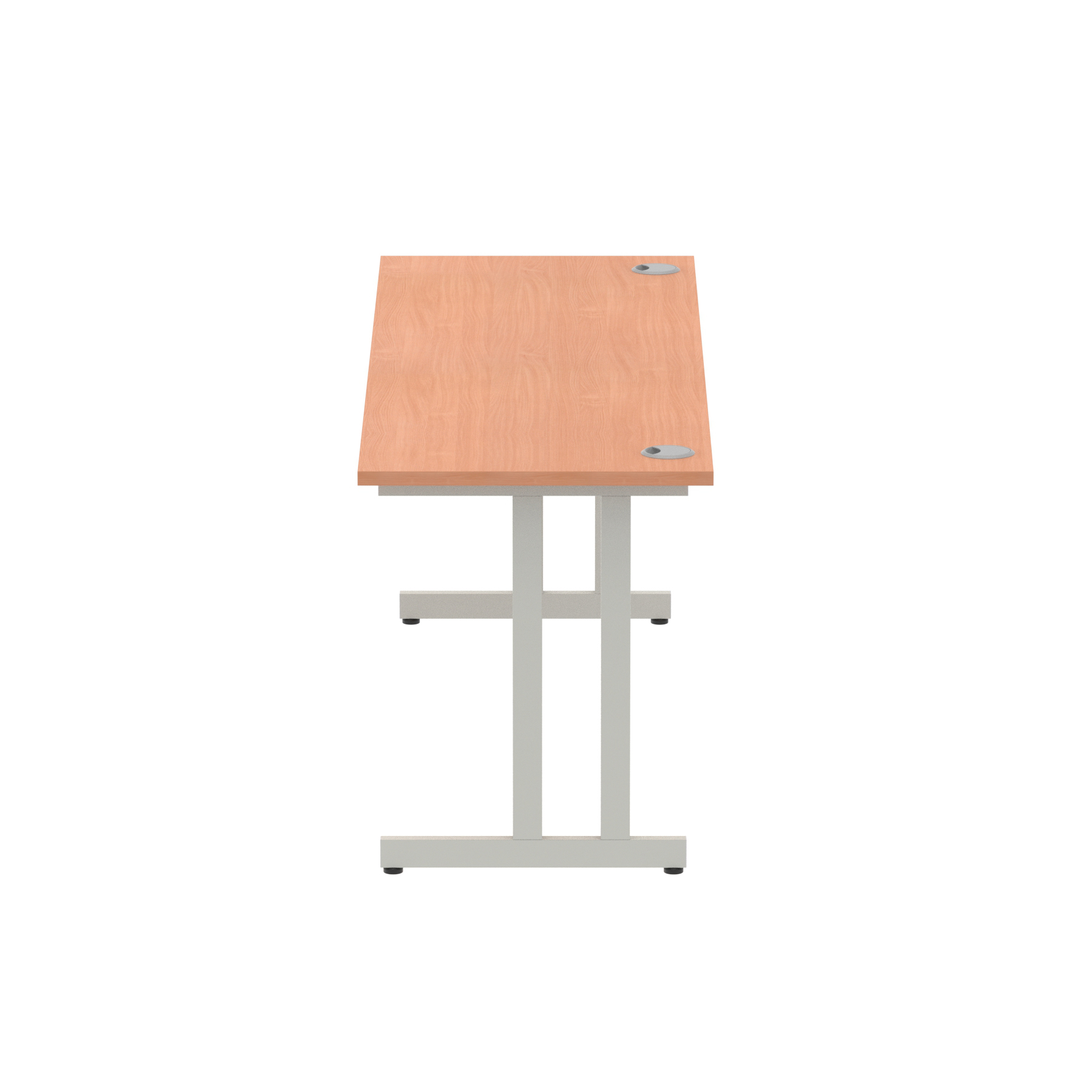 Beech / Silver Frame