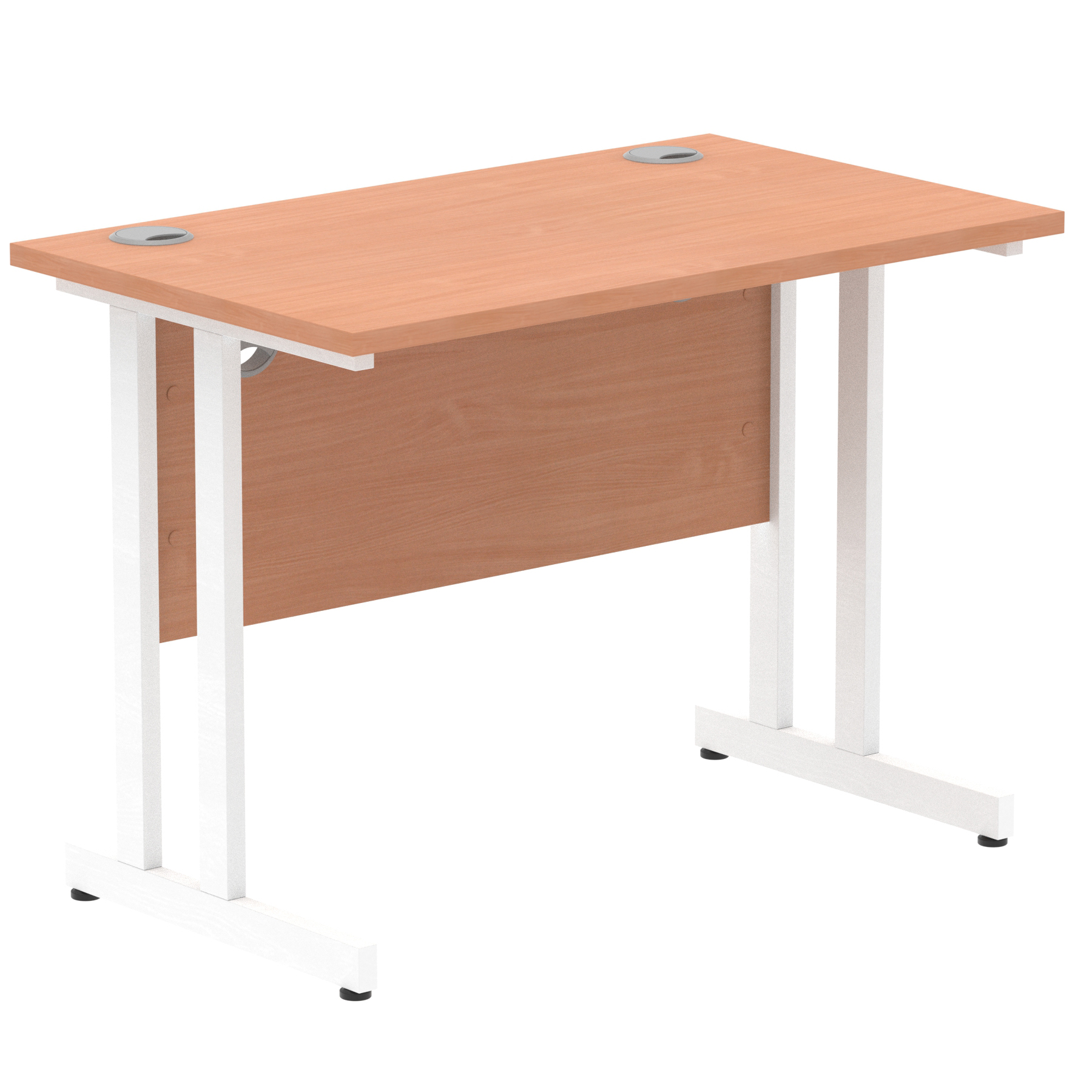 Beech / White Frame