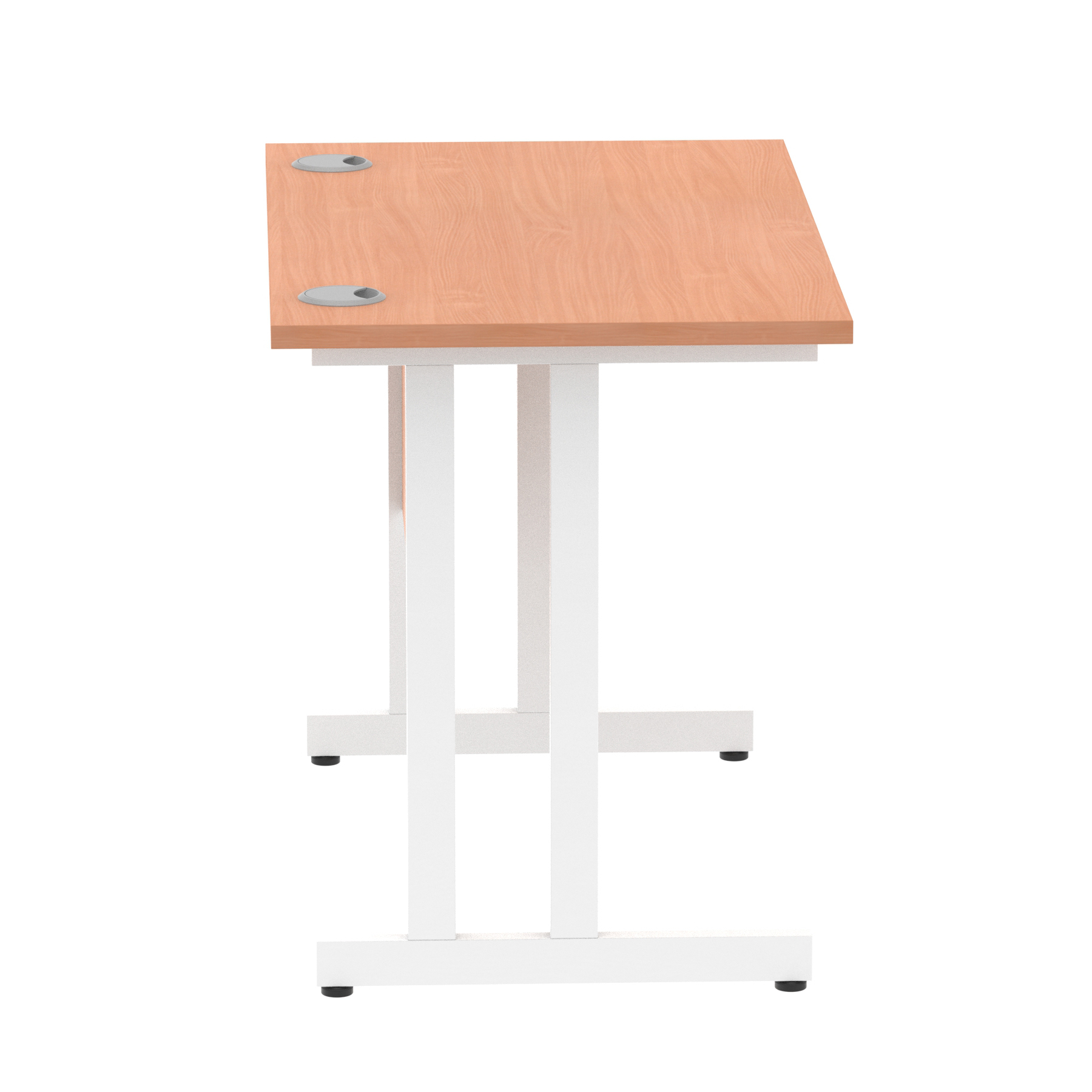 Beech / White Frame