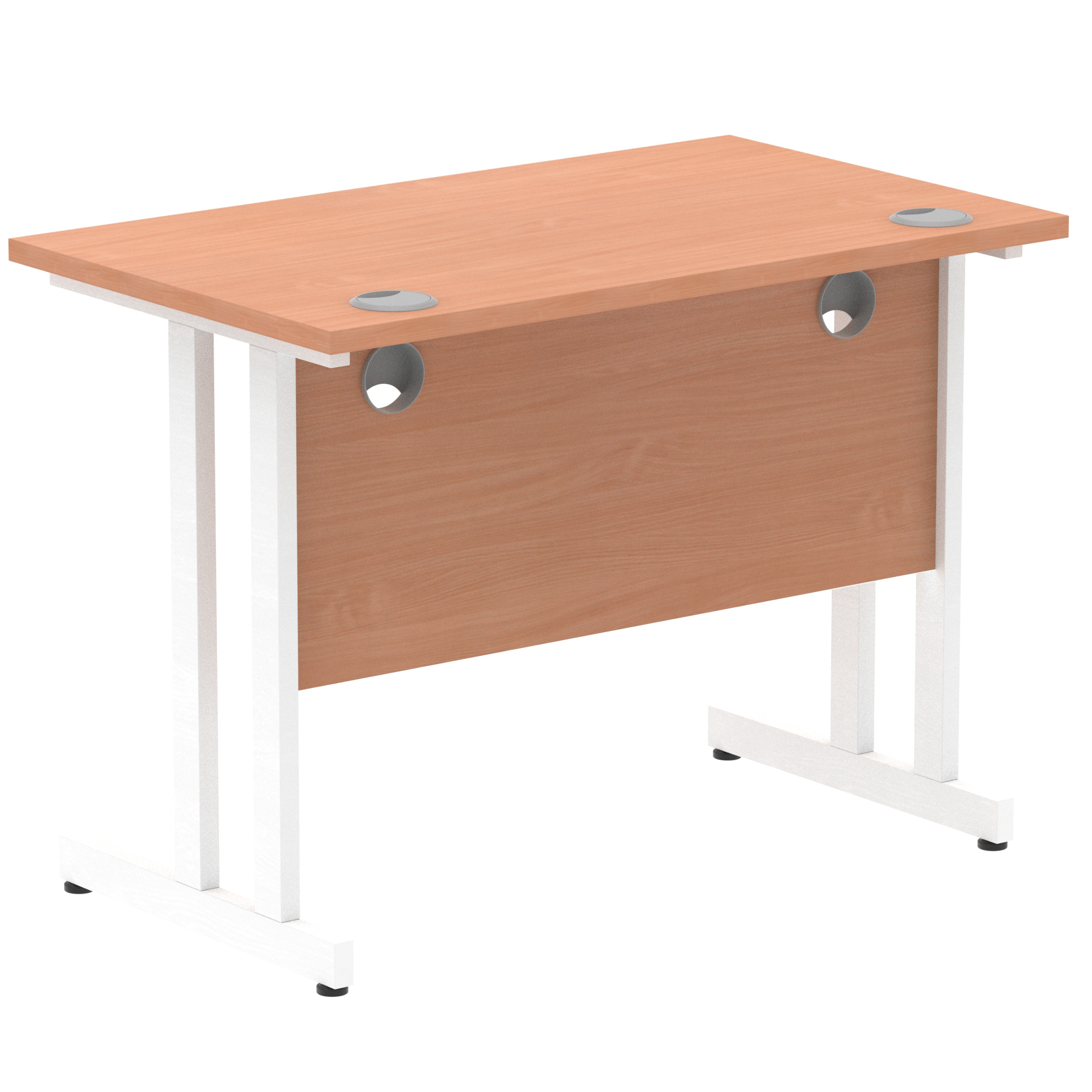Beech / White Frame