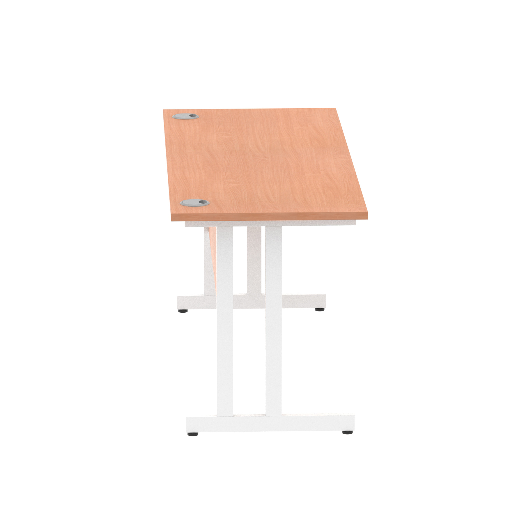 Beech / White Frame