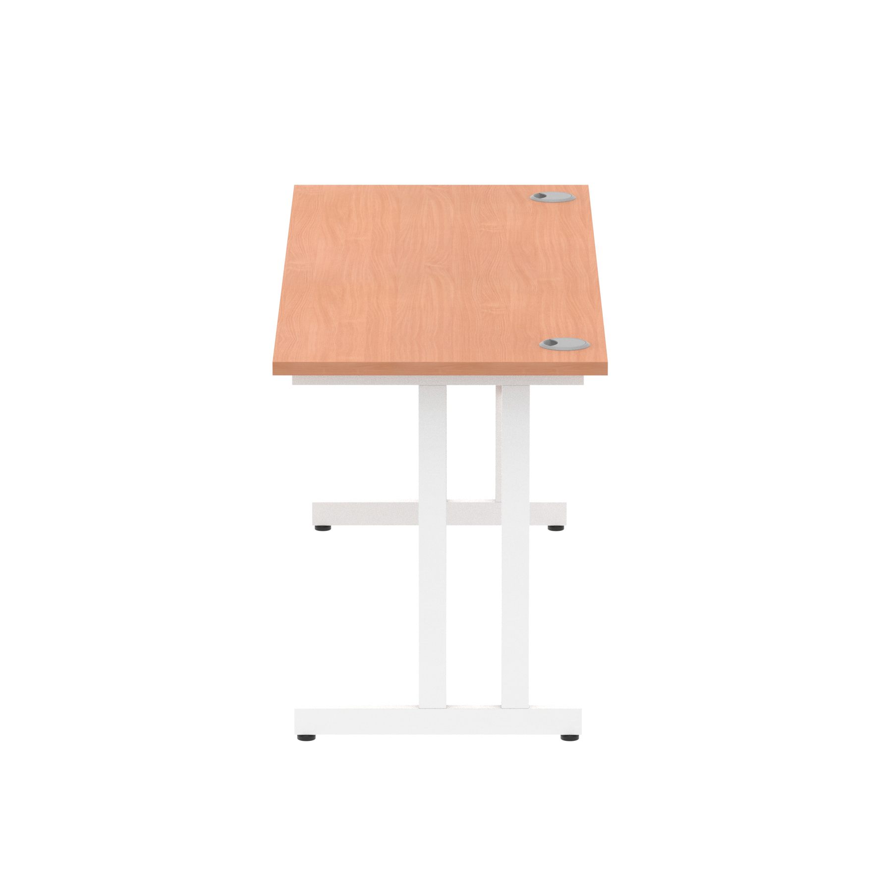 Beech / White Frame