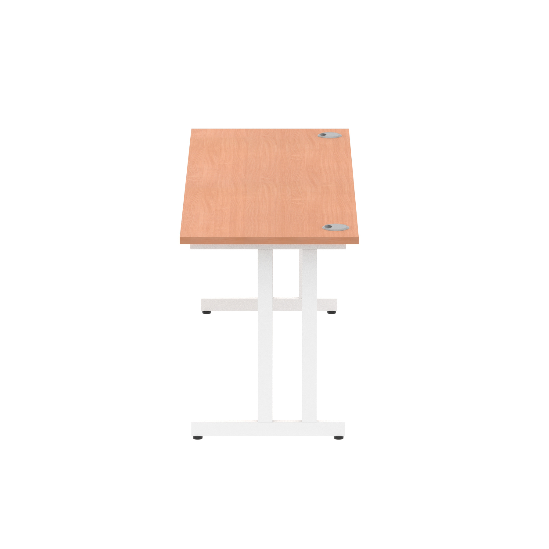Beech / White Frame