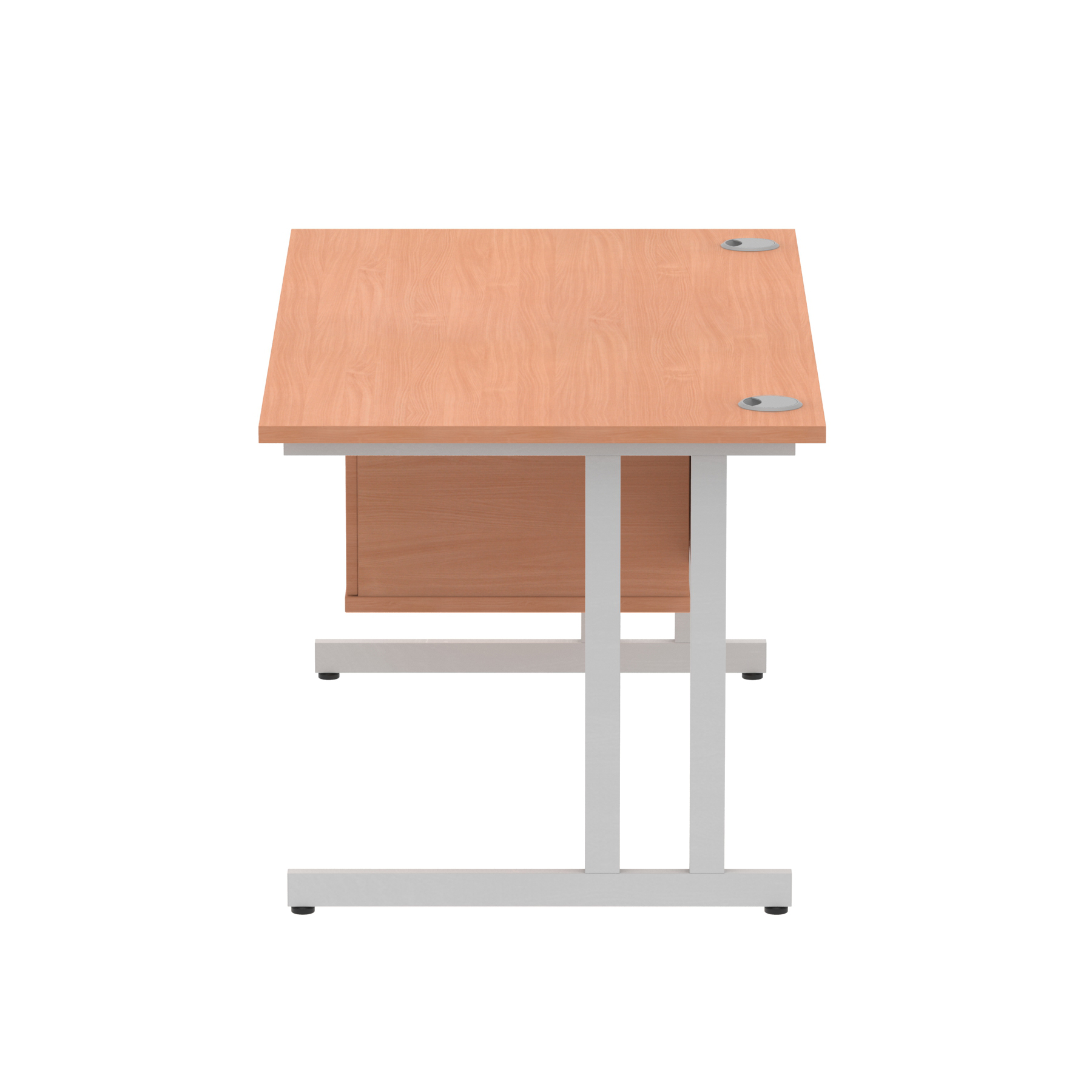 Beech / Silver Frame