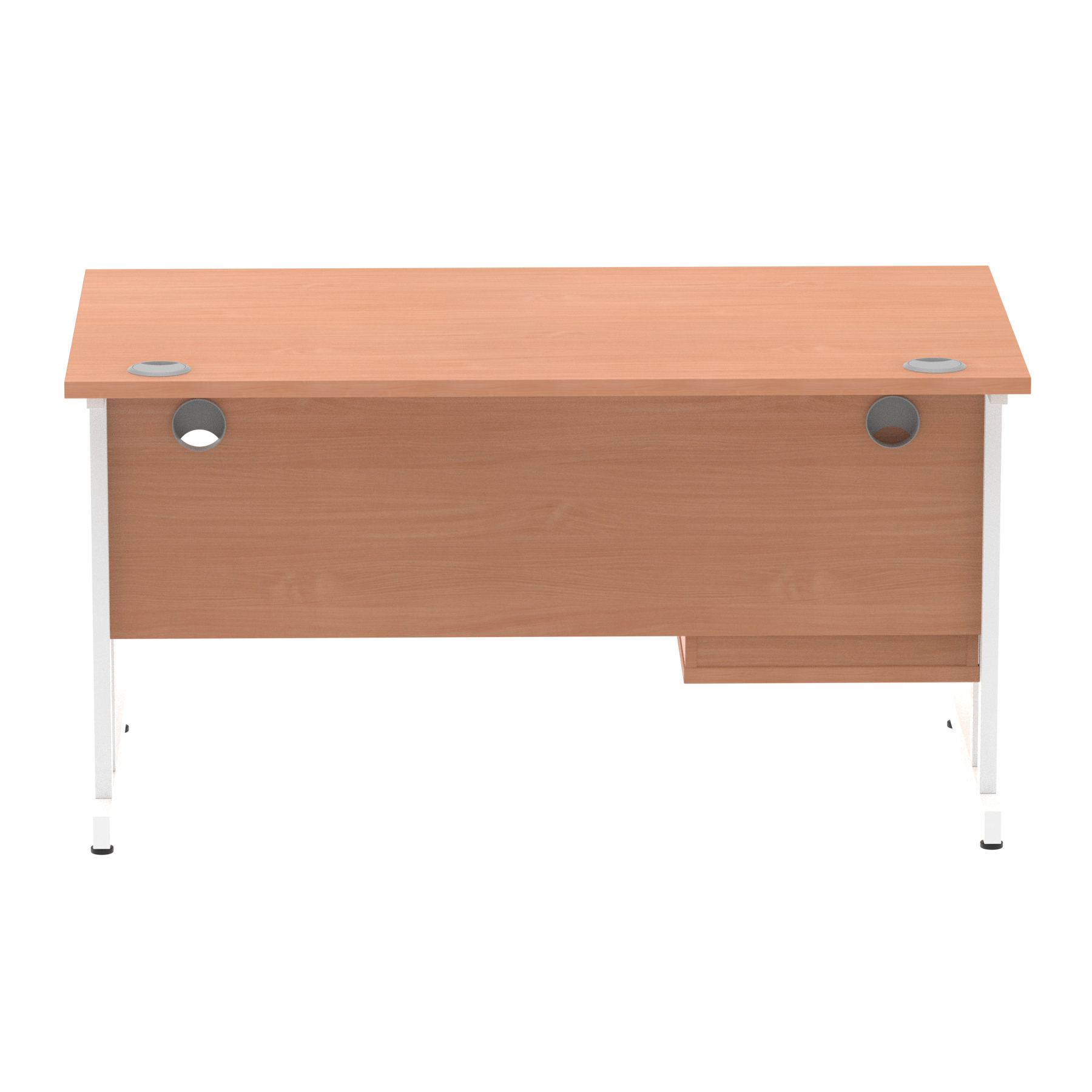 Beech / White Frame
