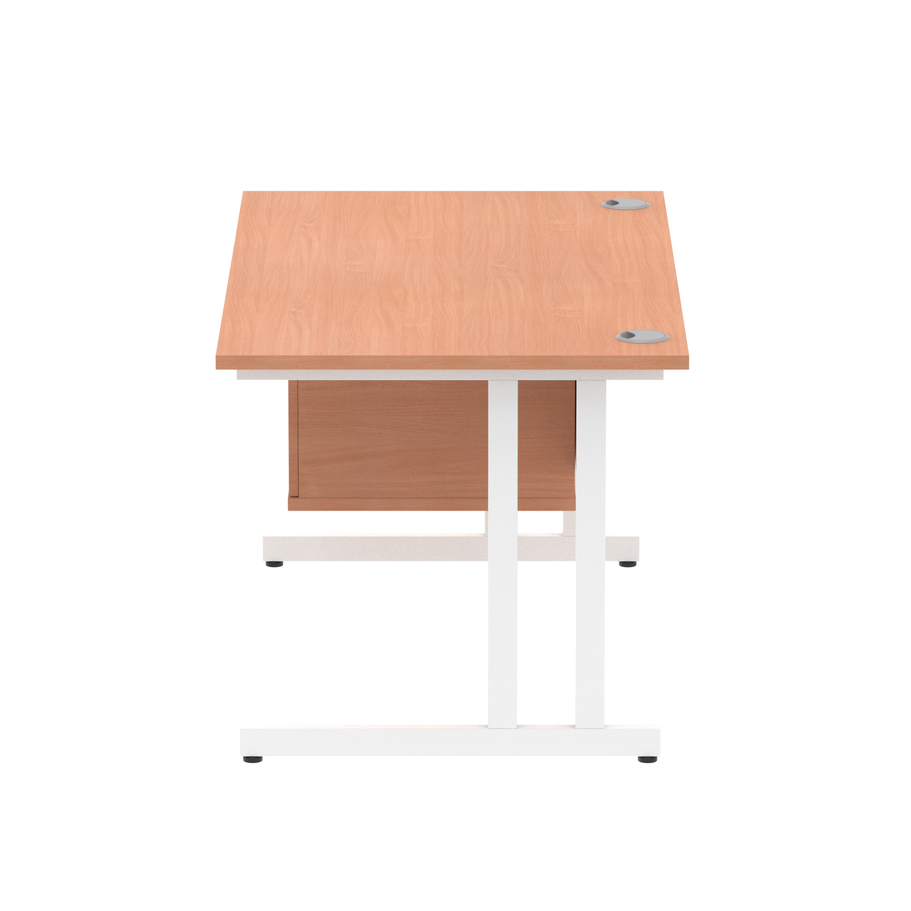Beech / White Frame