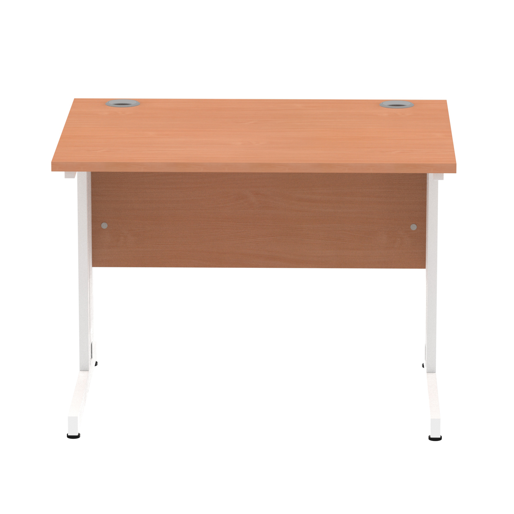 Beech / White Frame