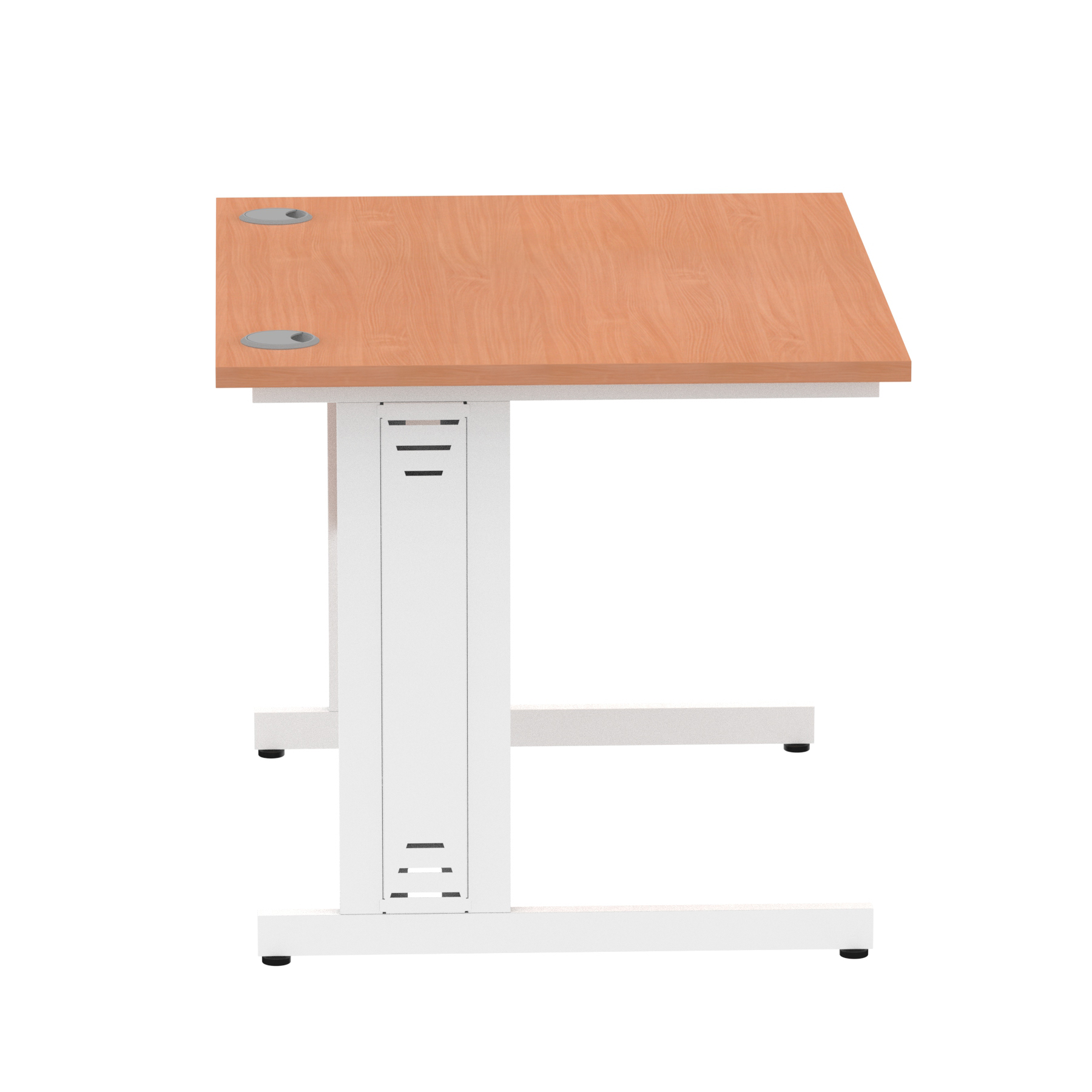 Beech / White Frame