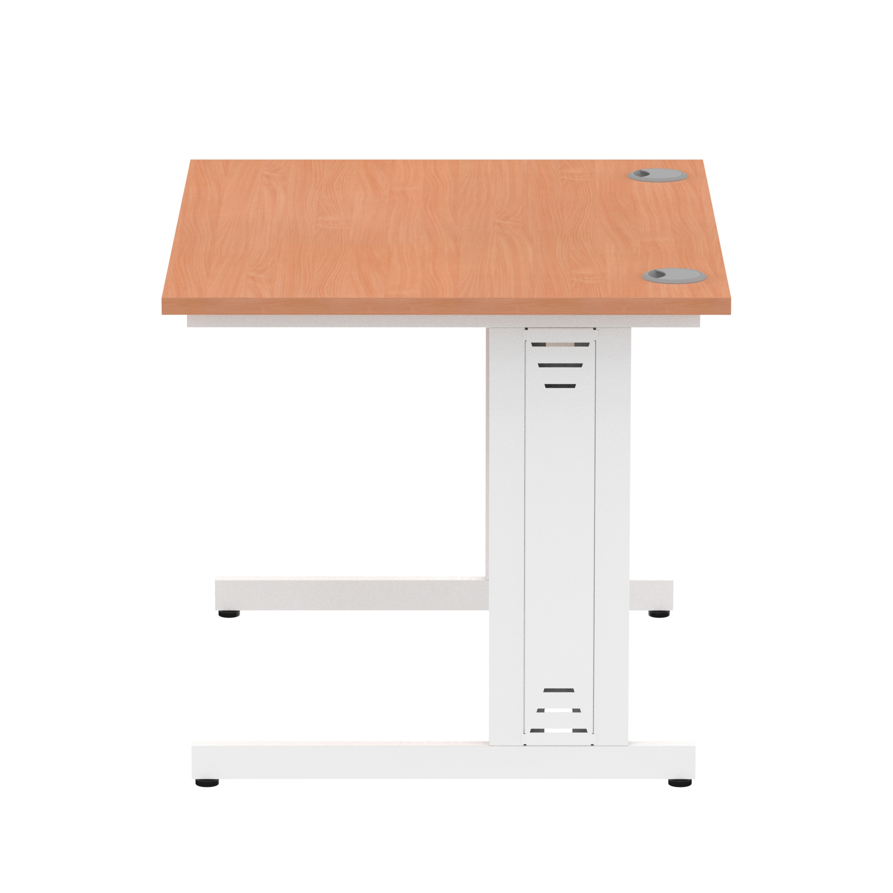 Beech / White Frame