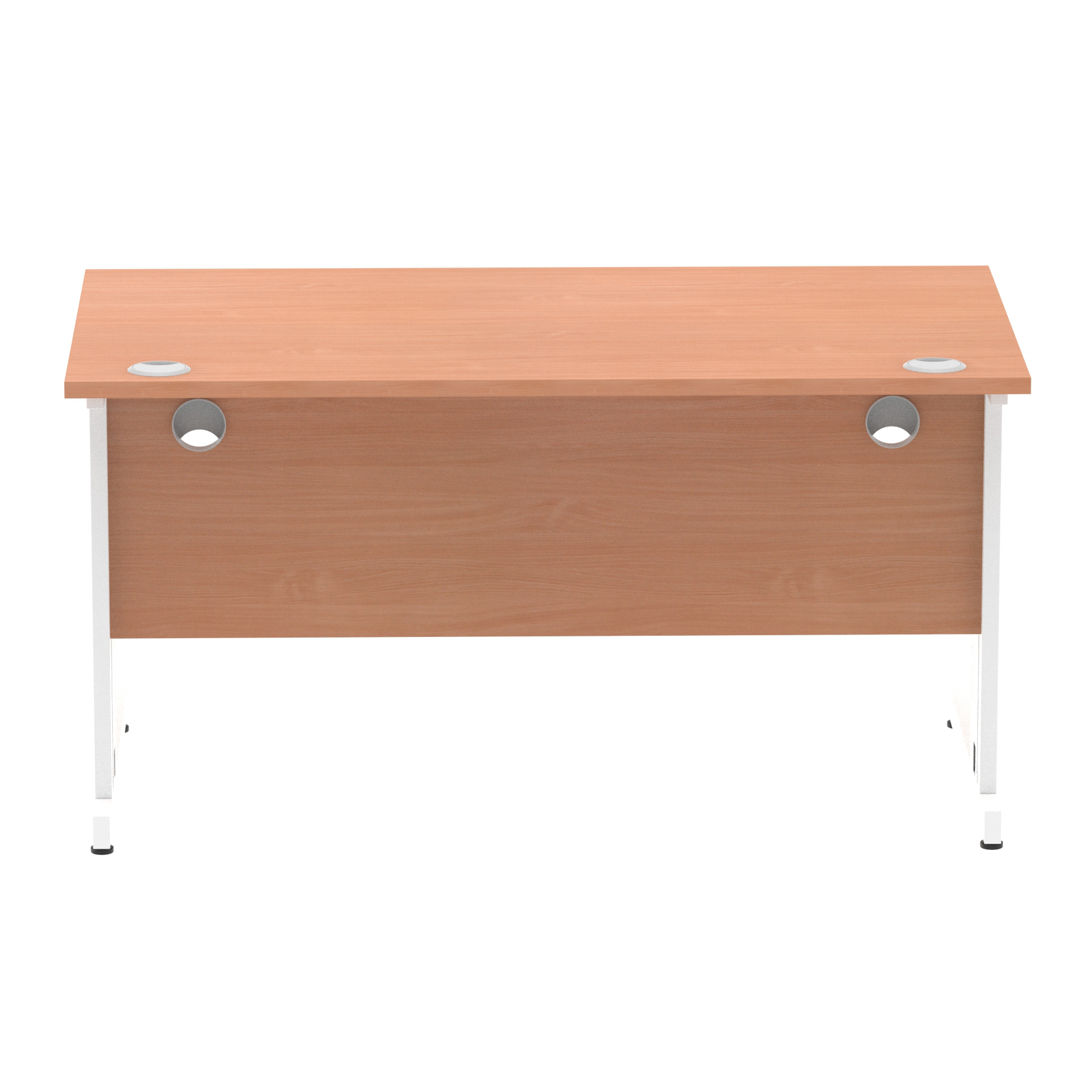 Beech / White Frame