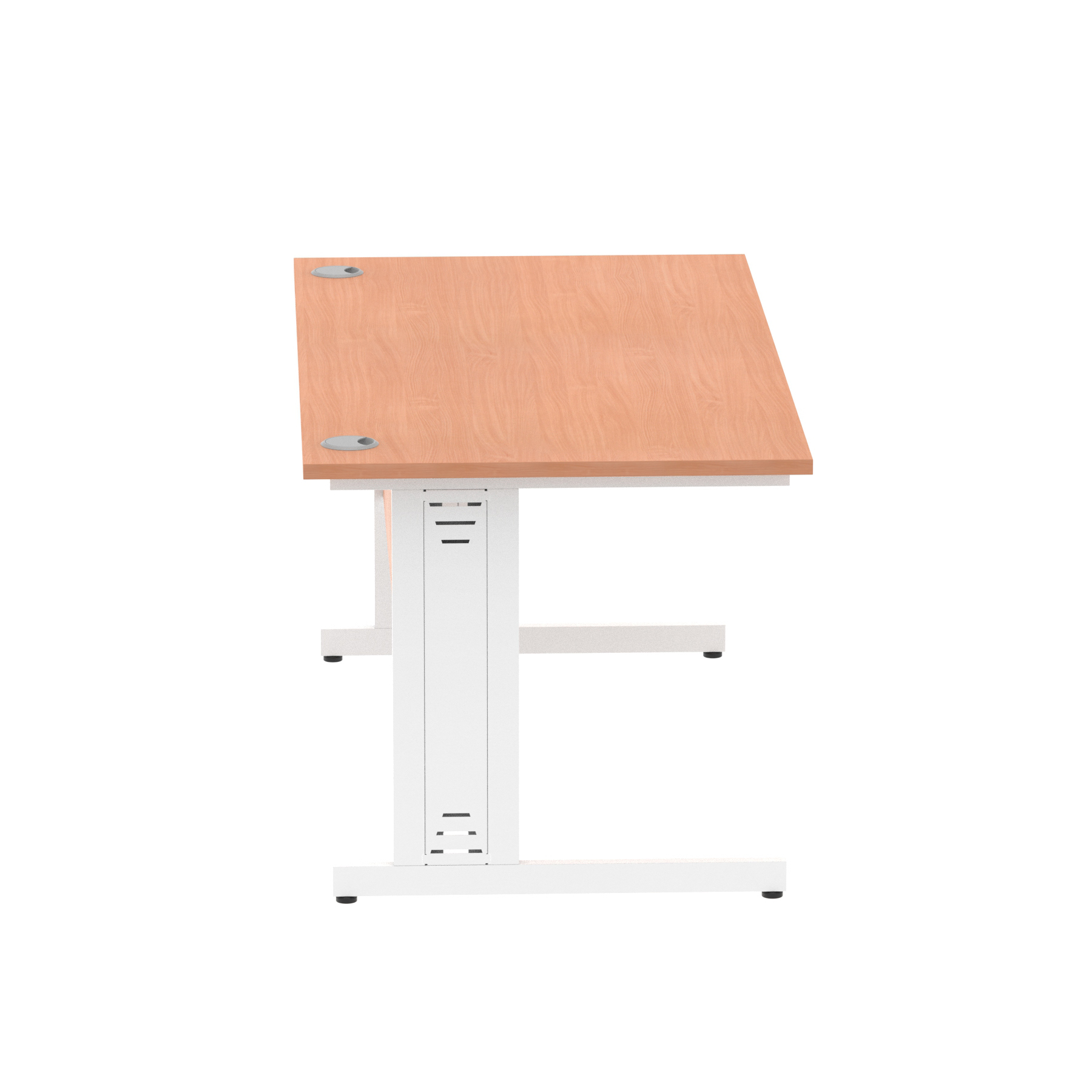 Beech / White Frame