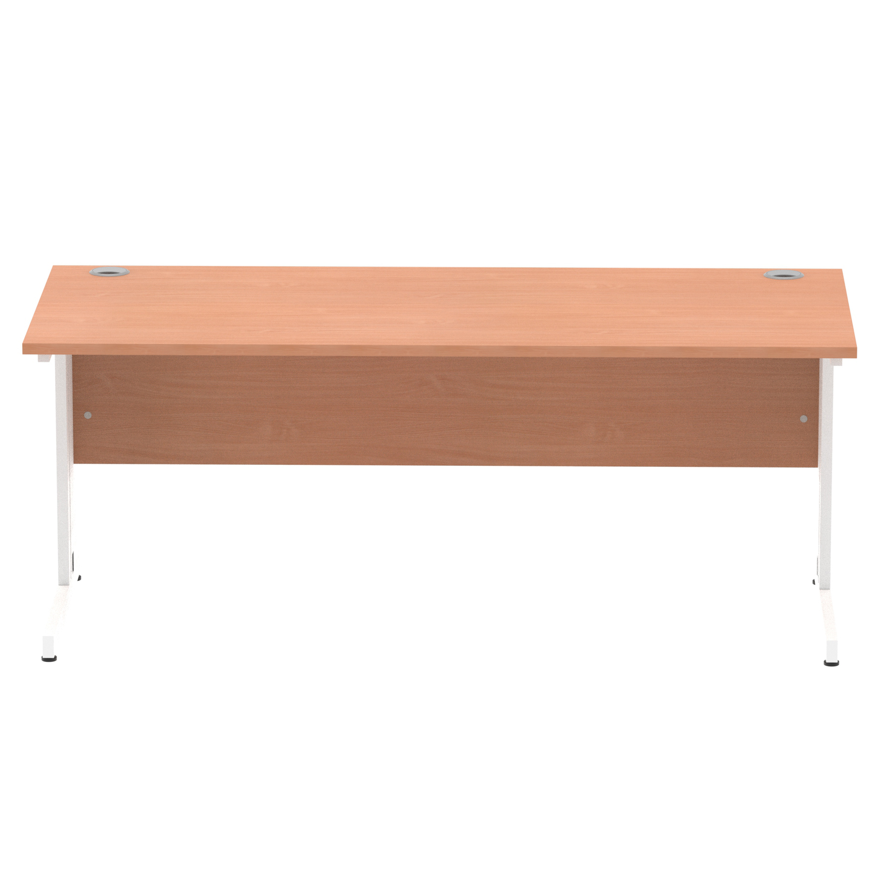 Beech / White Frame